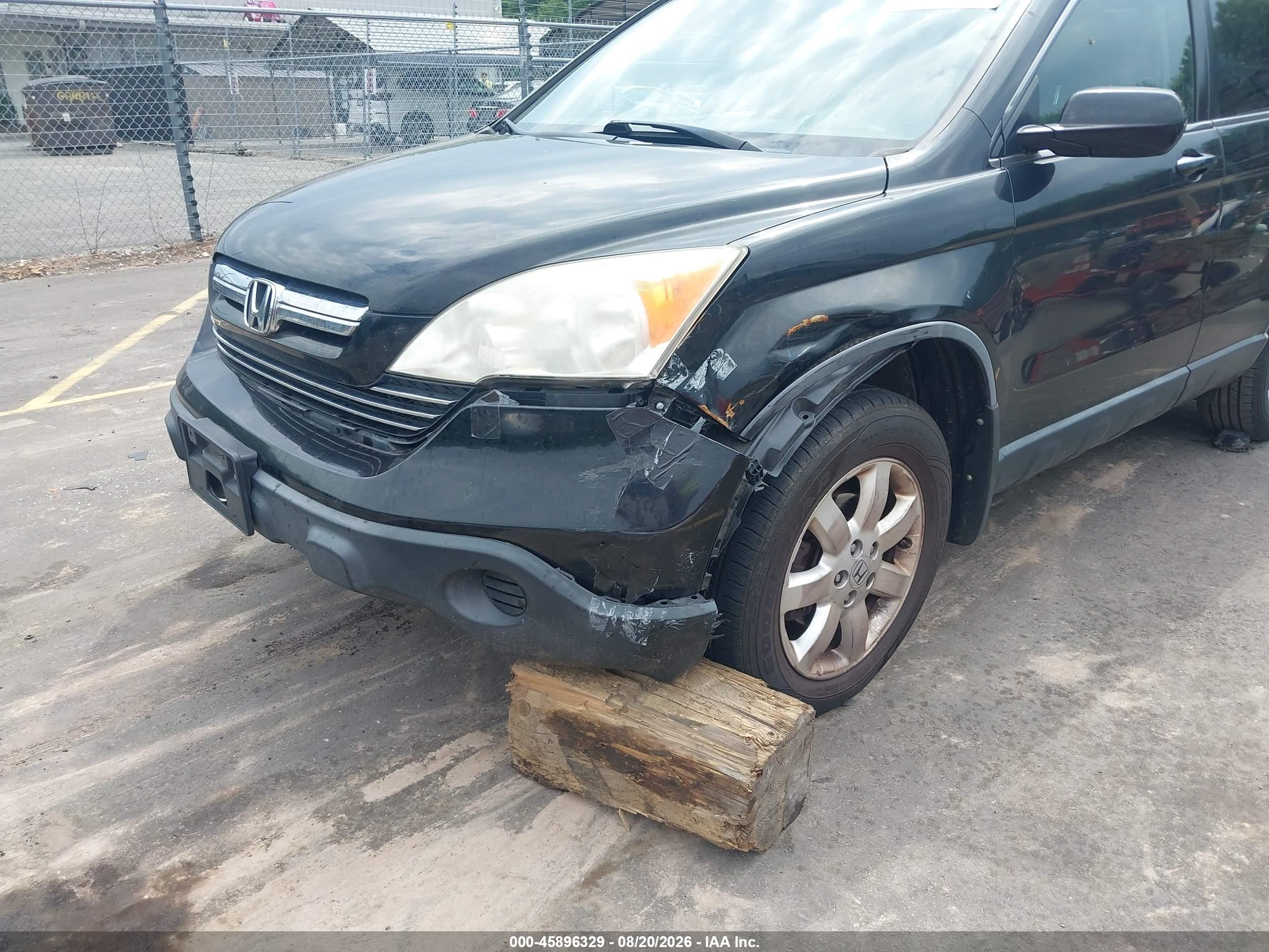 2009 Honda Cr-v Ex-l Black vin: JHLRE48749C011292