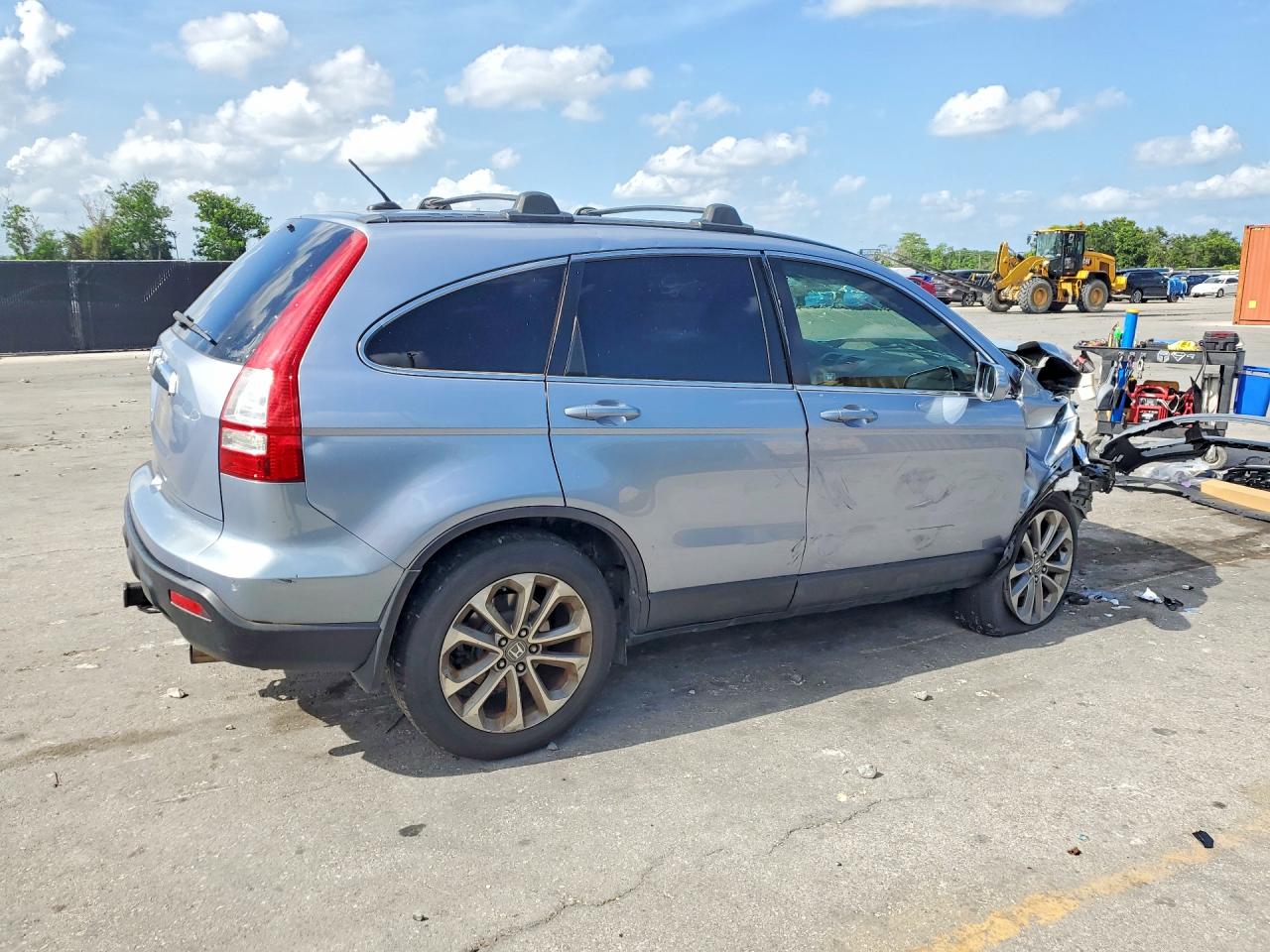 2009 Honda Cr-v Exl Blue vin: JHLRE48749C015620