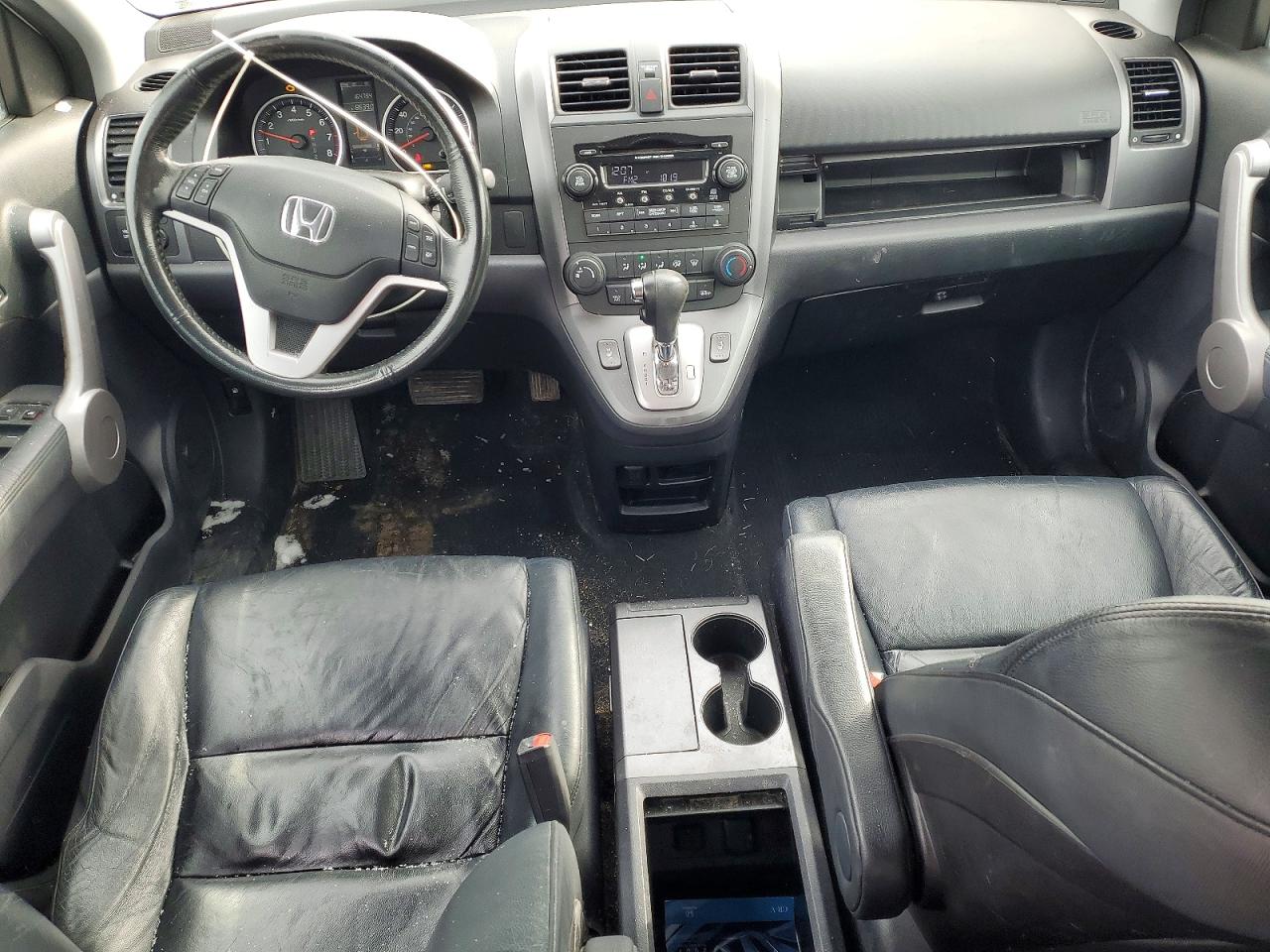 2007 Honda Cr-v Exl Silver vin: JHLRE48757C008060