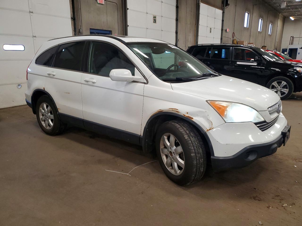 2007 Honda Cr-v Exl White vin: JHLRE48757C008284