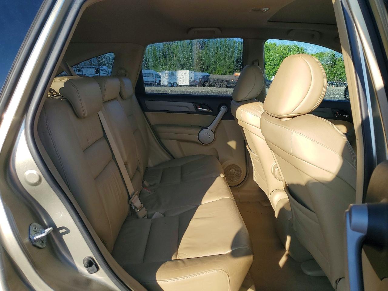 2007 Honda Cr-v Exl Beige vin: JHLRE48757C027787