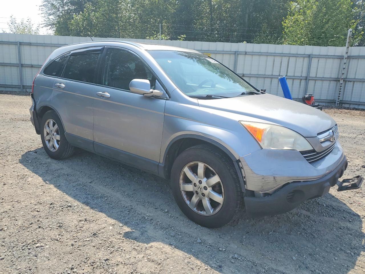 2007 Honda Cr-v Exl Silver vin: JHLRE48757C036344