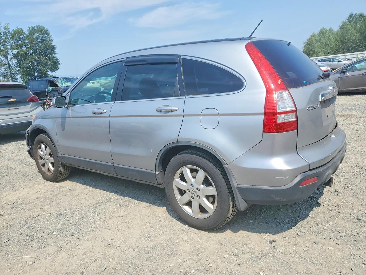 2007 Honda Cr-v Exl Silver vin: JHLRE48757C036344