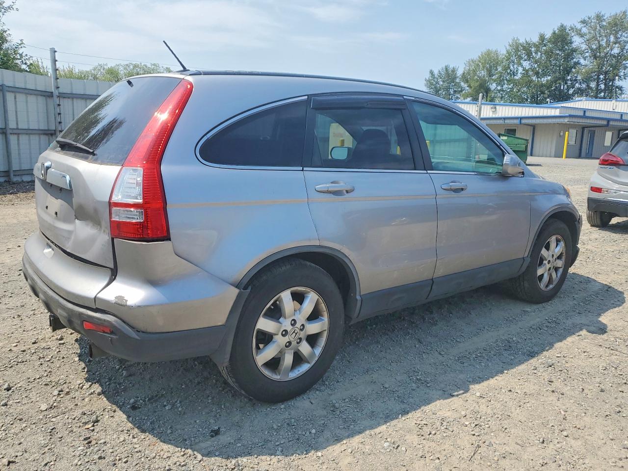 2007 Honda Cr-v Exl Silver vin: JHLRE48757C036344