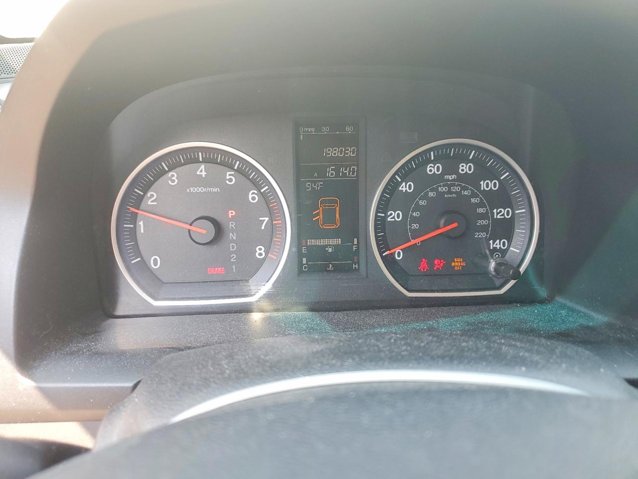 2007 Honda Cr-v Exl Silver vin: JHLRE48757C036344