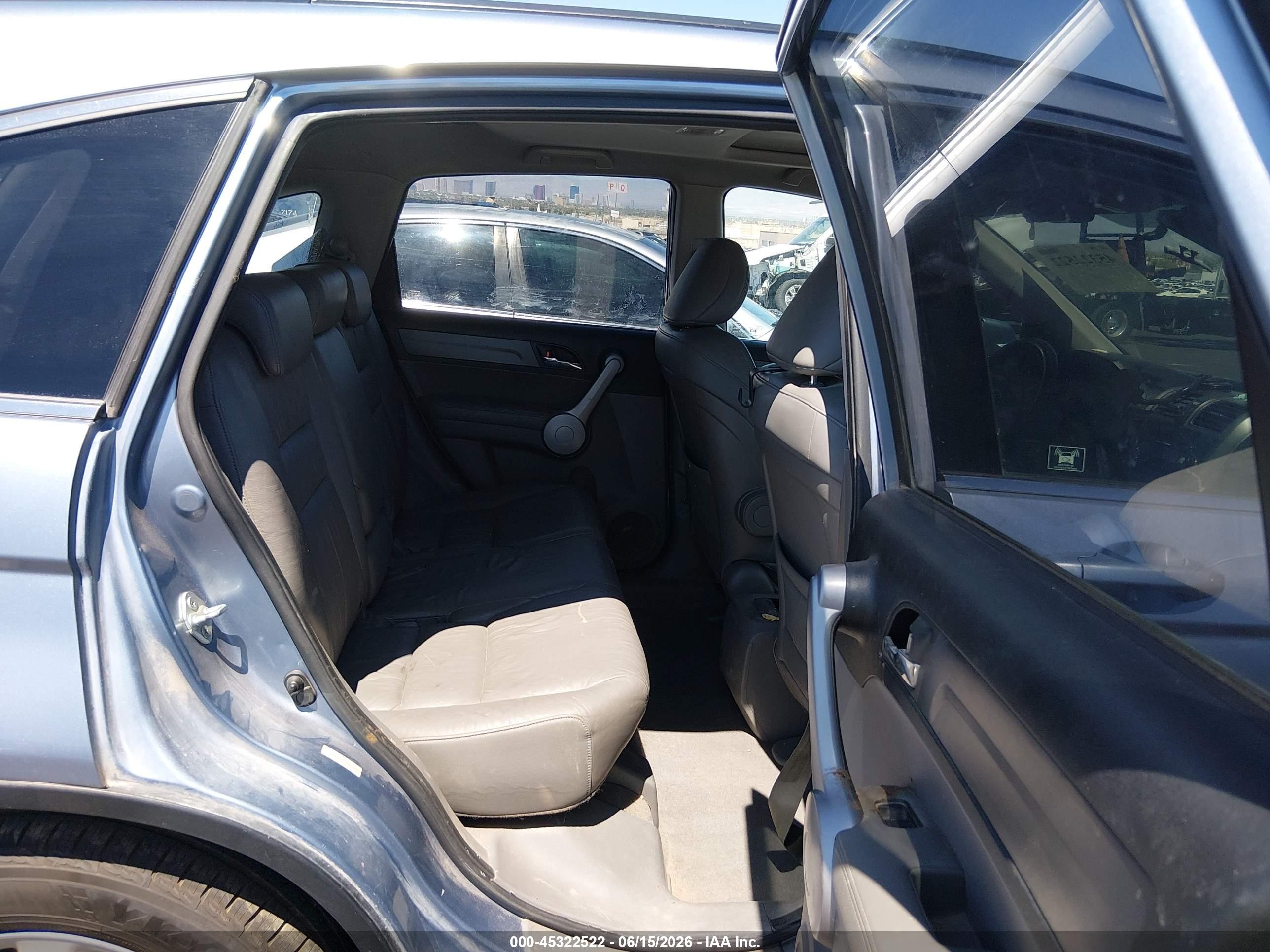 2007 Honda Cr-v Ex-l Blue vin: JHLRE48757C052785