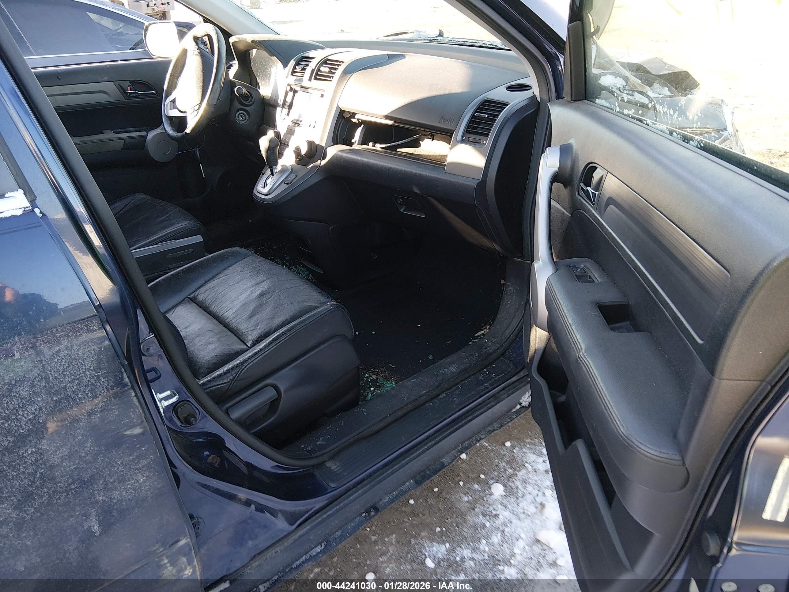 2007 Honda Cr-v Ex-l Синий vin: JHLRE48757C053905