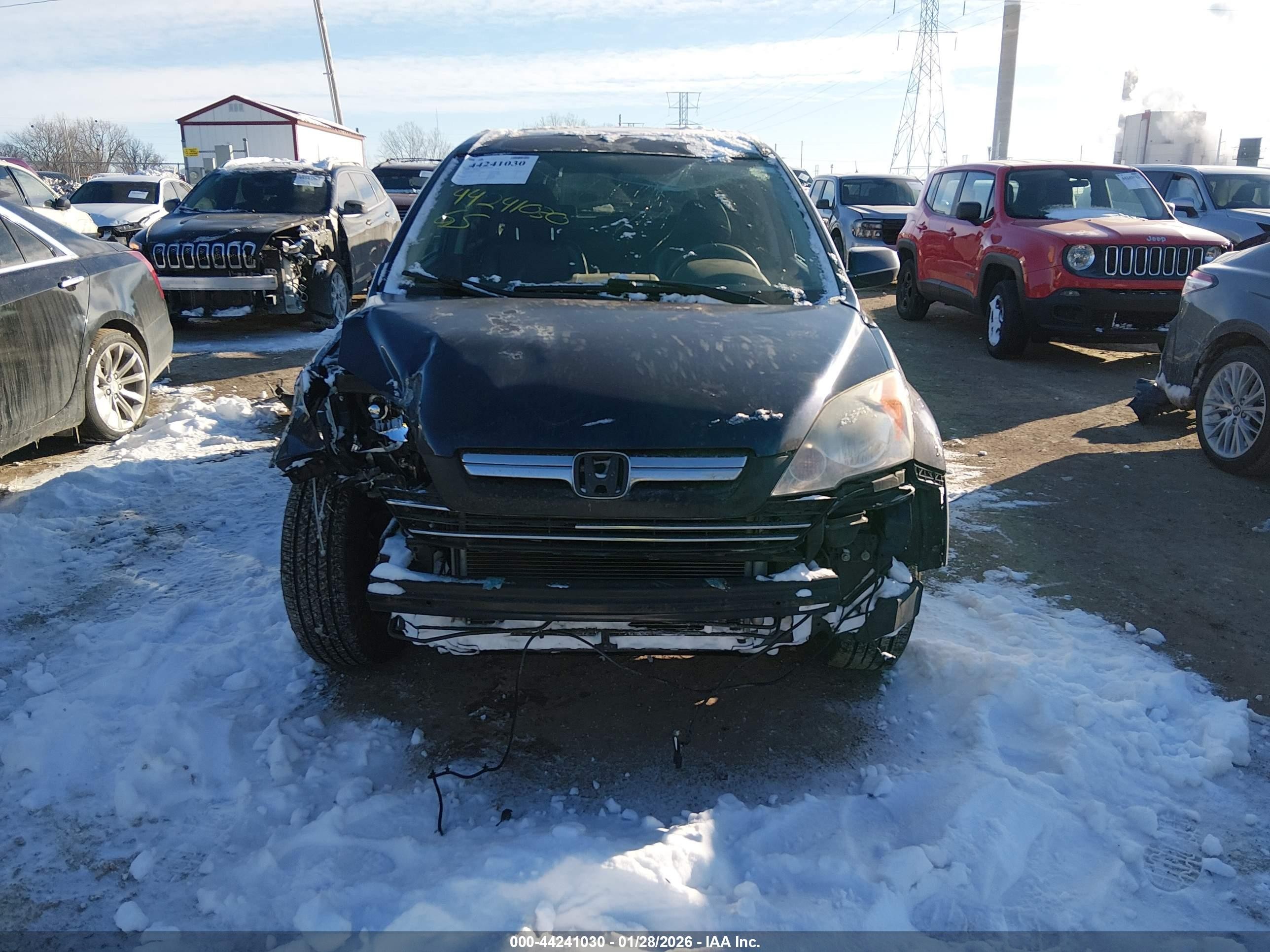 2007 Honda Cr-v Ex-l Синий vin: JHLRE48757C053905