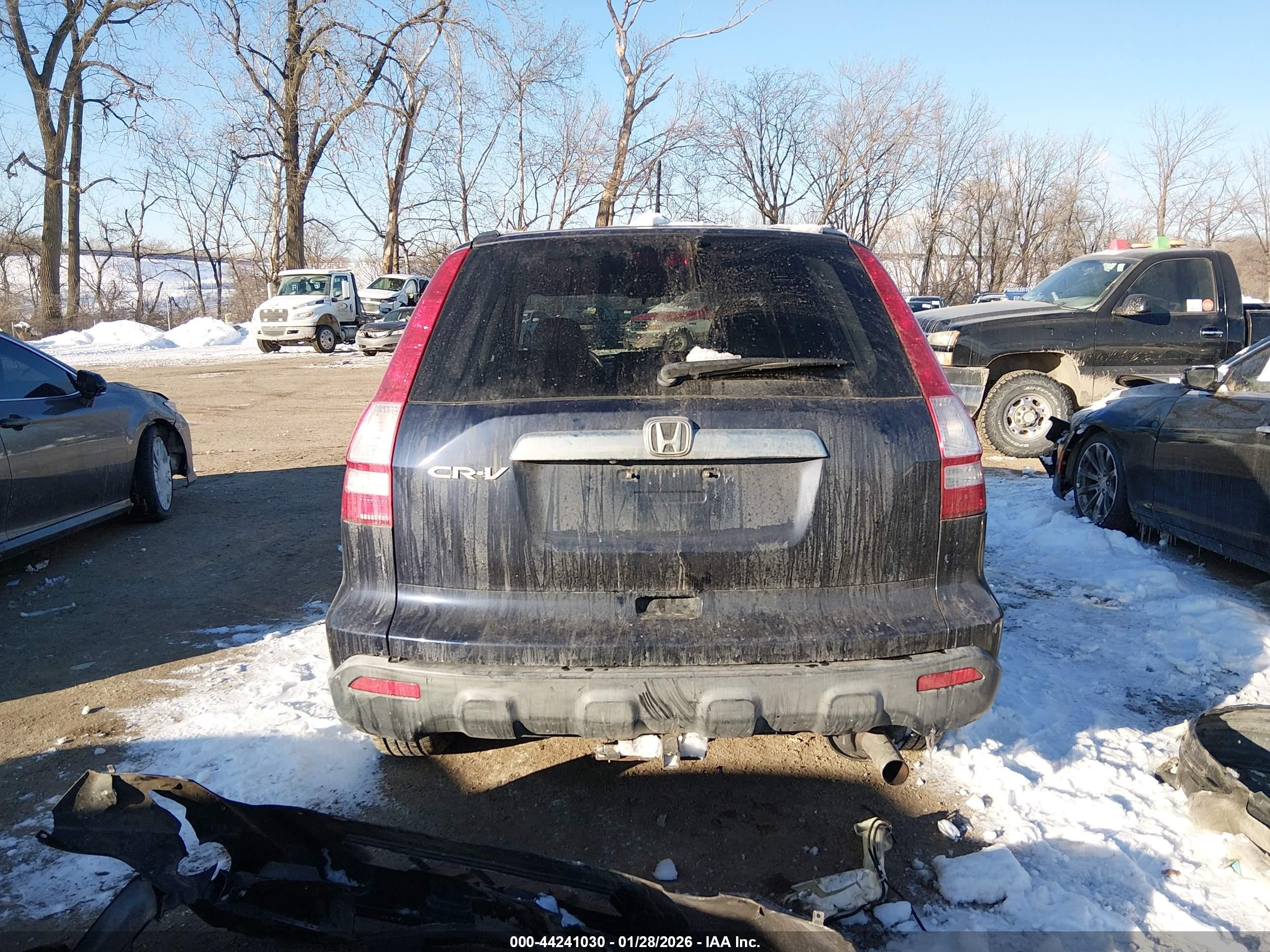 2007 Honda Cr-v Ex-l Синий vin: JHLRE48757C053905