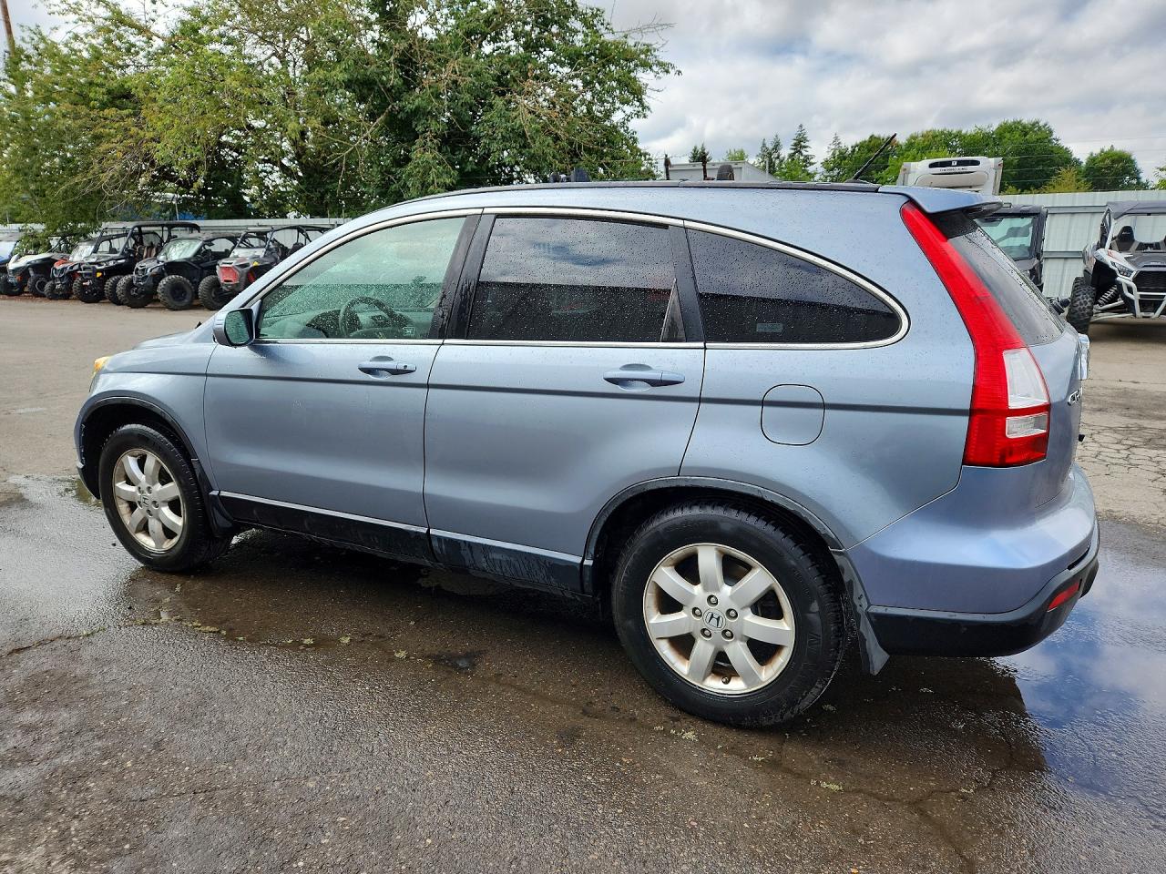 2007 Honda Cr-v Exl Blue vin: JHLRE48757C057789