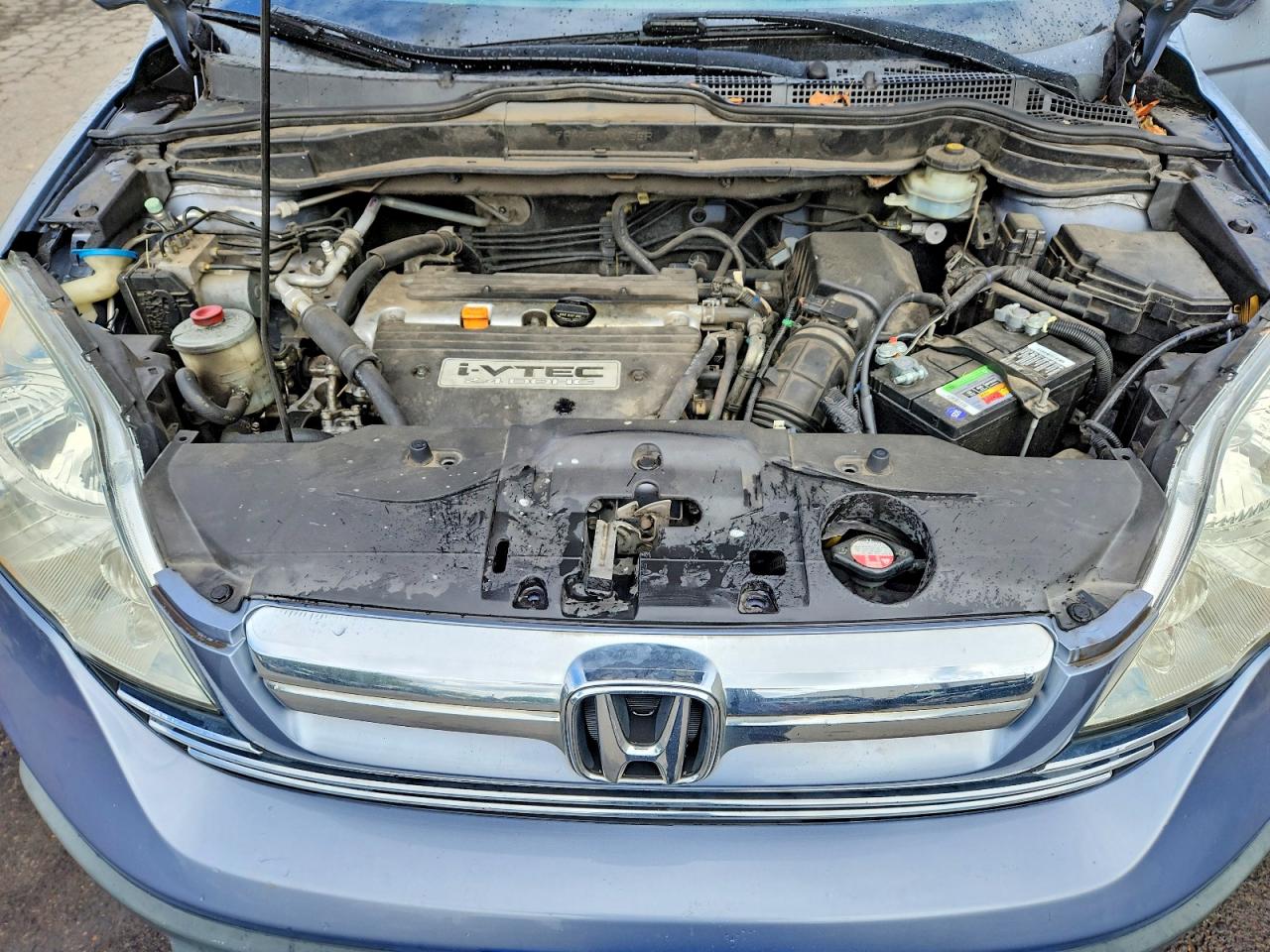 2007 Honda Cr-v Exl Blue vin: JHLRE48757C057789