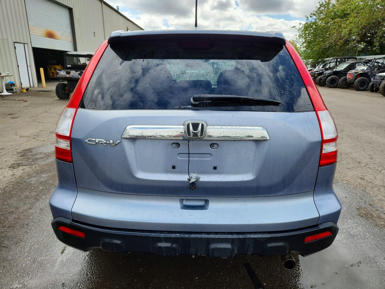 2007 Honda Cr-v Exl Blue vin: JHLRE48757C057789