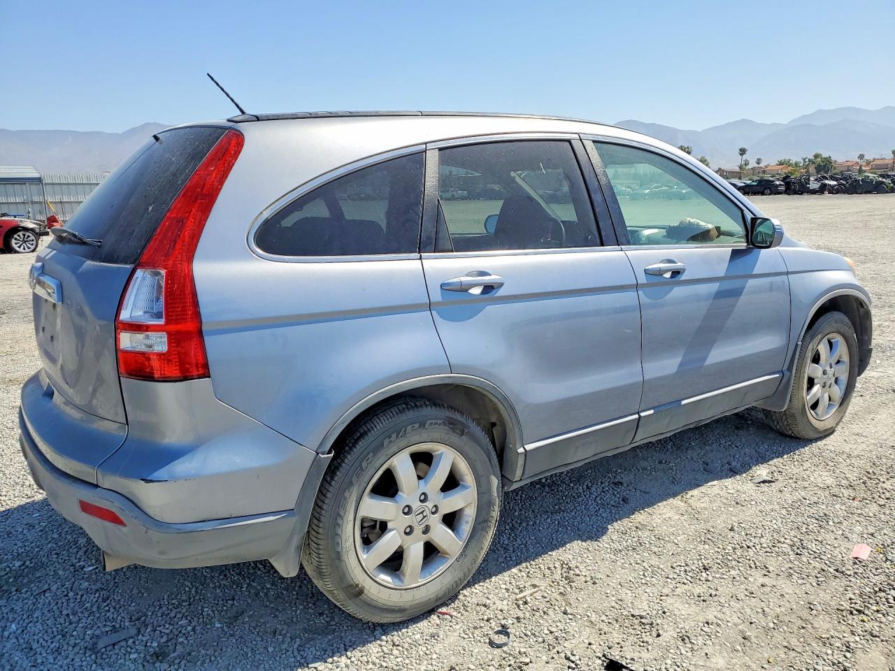 2007 Honda Cr-v Exl Blue vin: JHLRE48757C107820