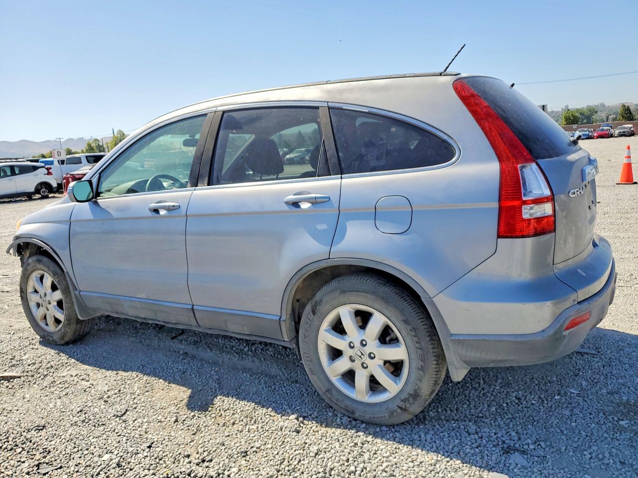 2007 Honda Cr-v Exl Blue vin: JHLRE48757C107820