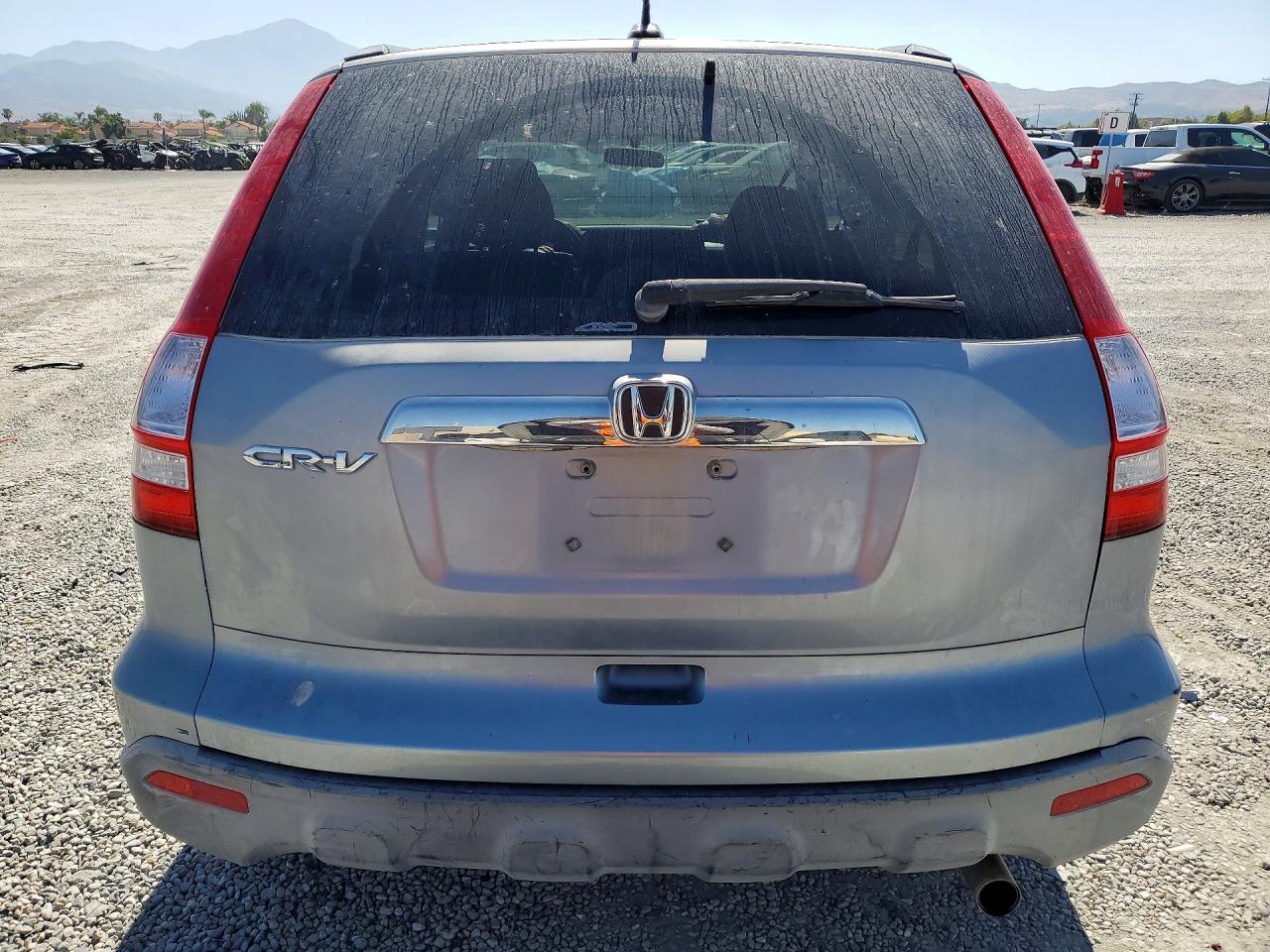 2007 Honda Cr-v Exl Blue vin: JHLRE48757C107820