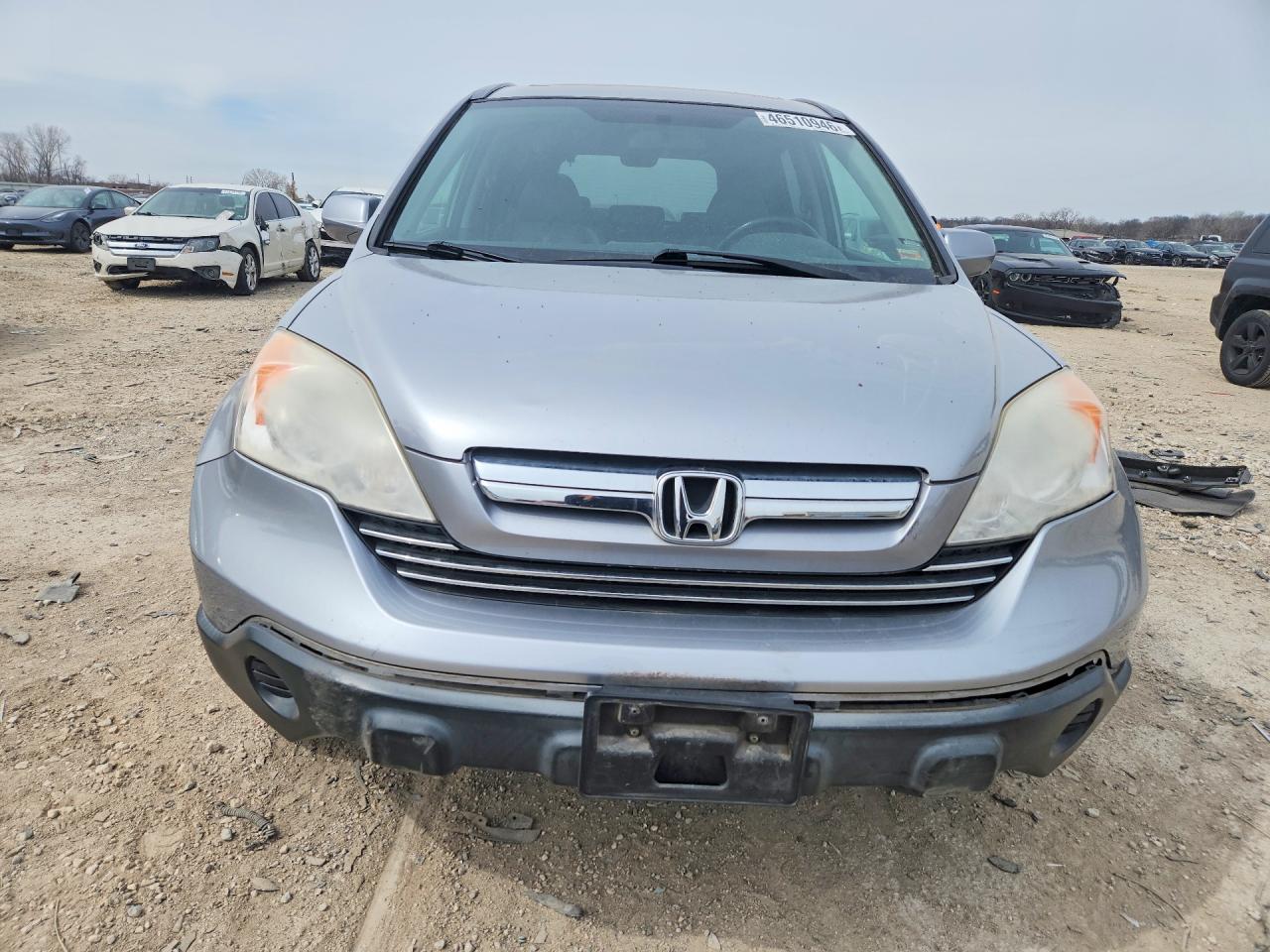 2007 Hond Cr-v Silver vin: JHLRE48757C109549