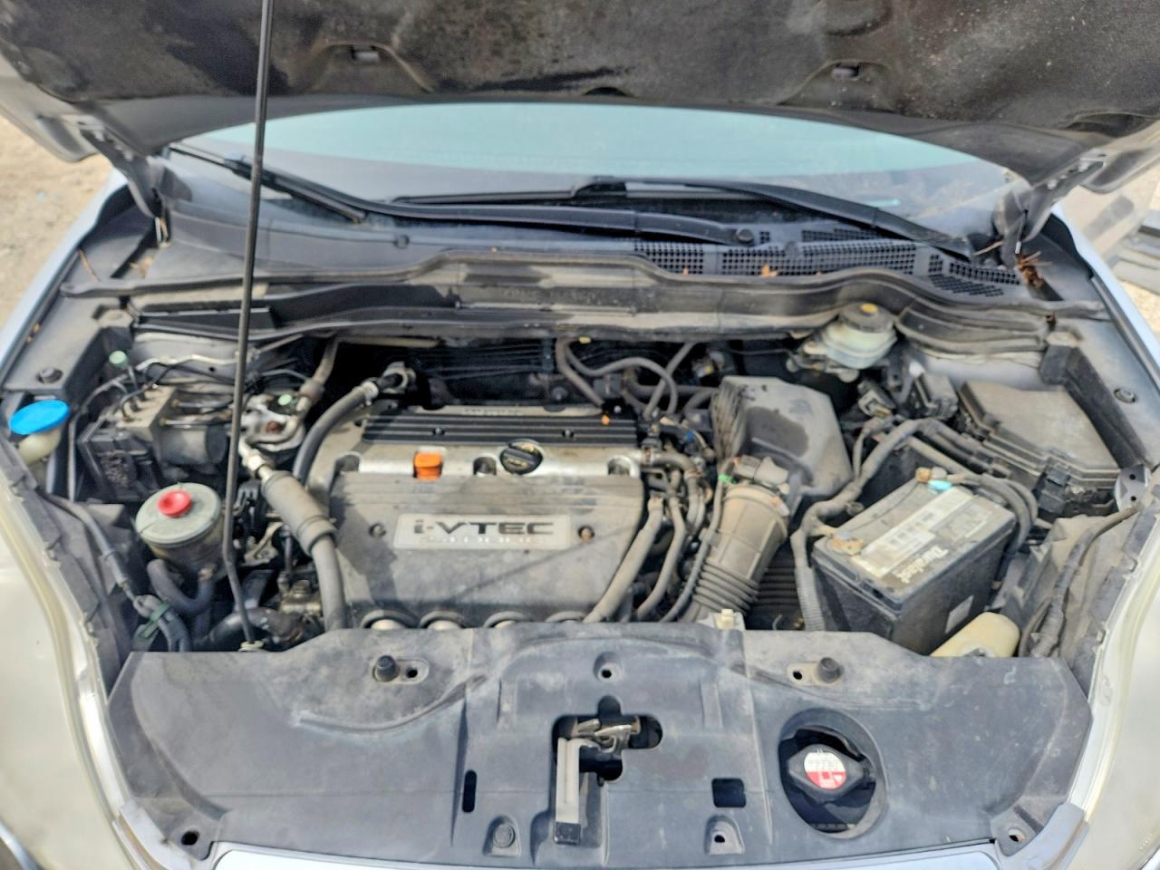 2007 Hond Cr-v Silver vin: JHLRE48757C109549