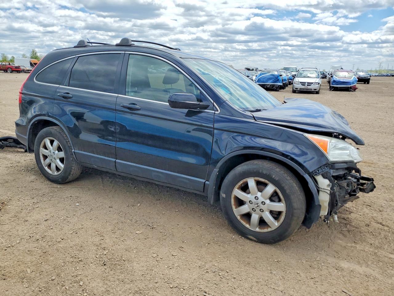 2007 Honda Cr-v Exl Gray vin: JHLRE48757C115948