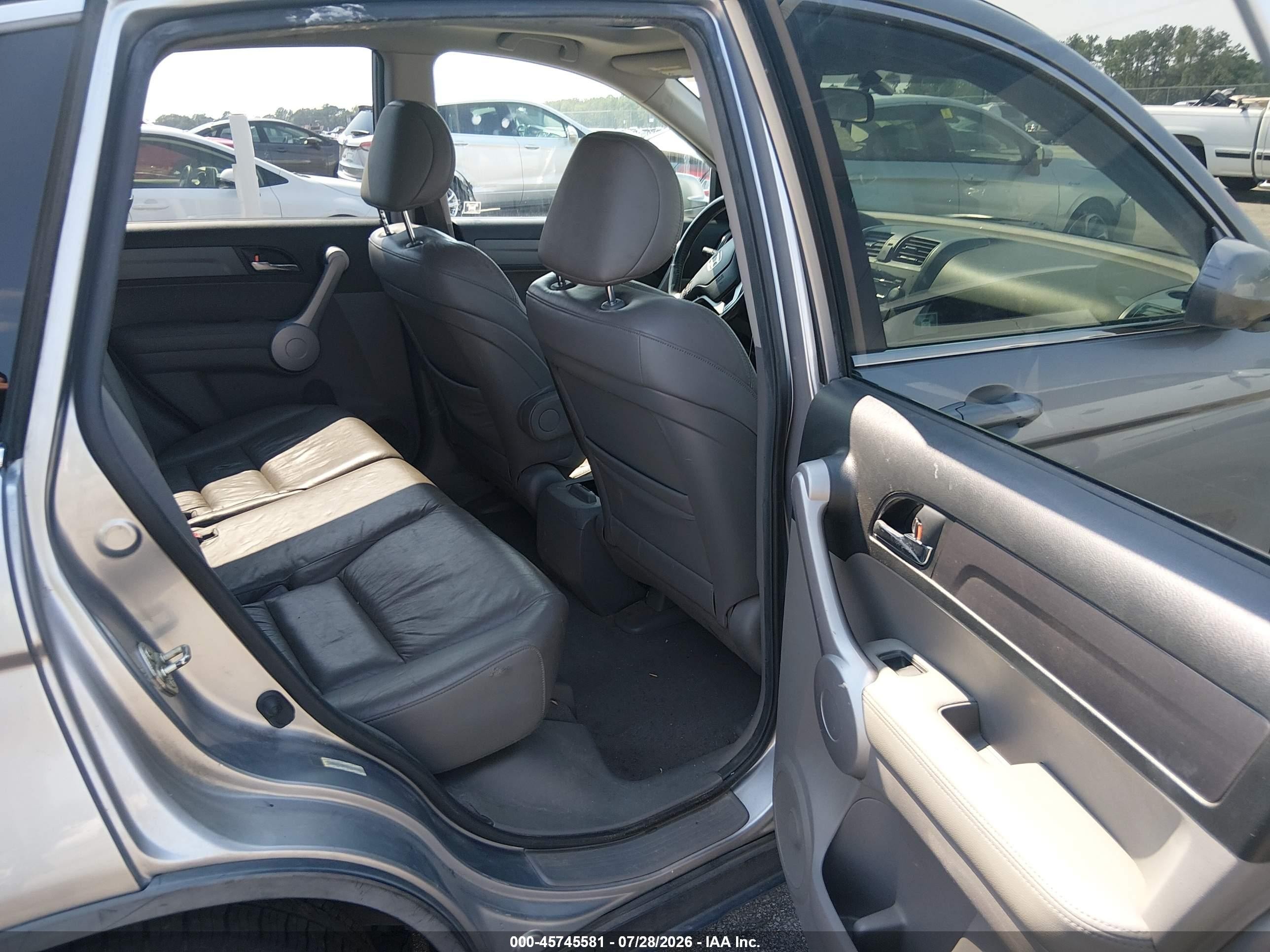 2007 Honda Cr-v Ex-l Silver vin: JHLRE48757C116789