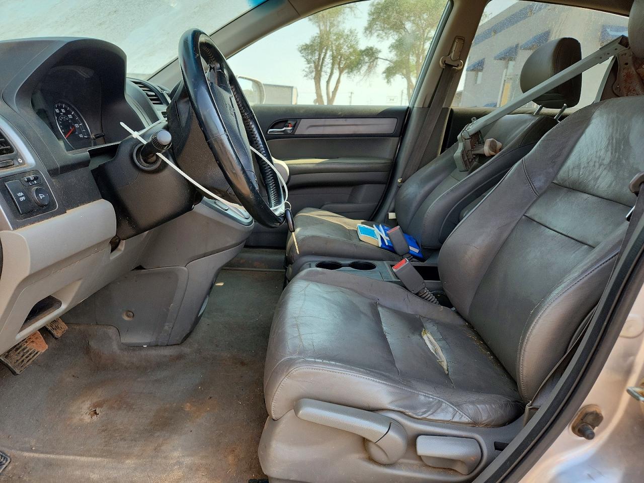 2007 Honda Cr-v Exl Silver vin: JHLRE48757C122561
