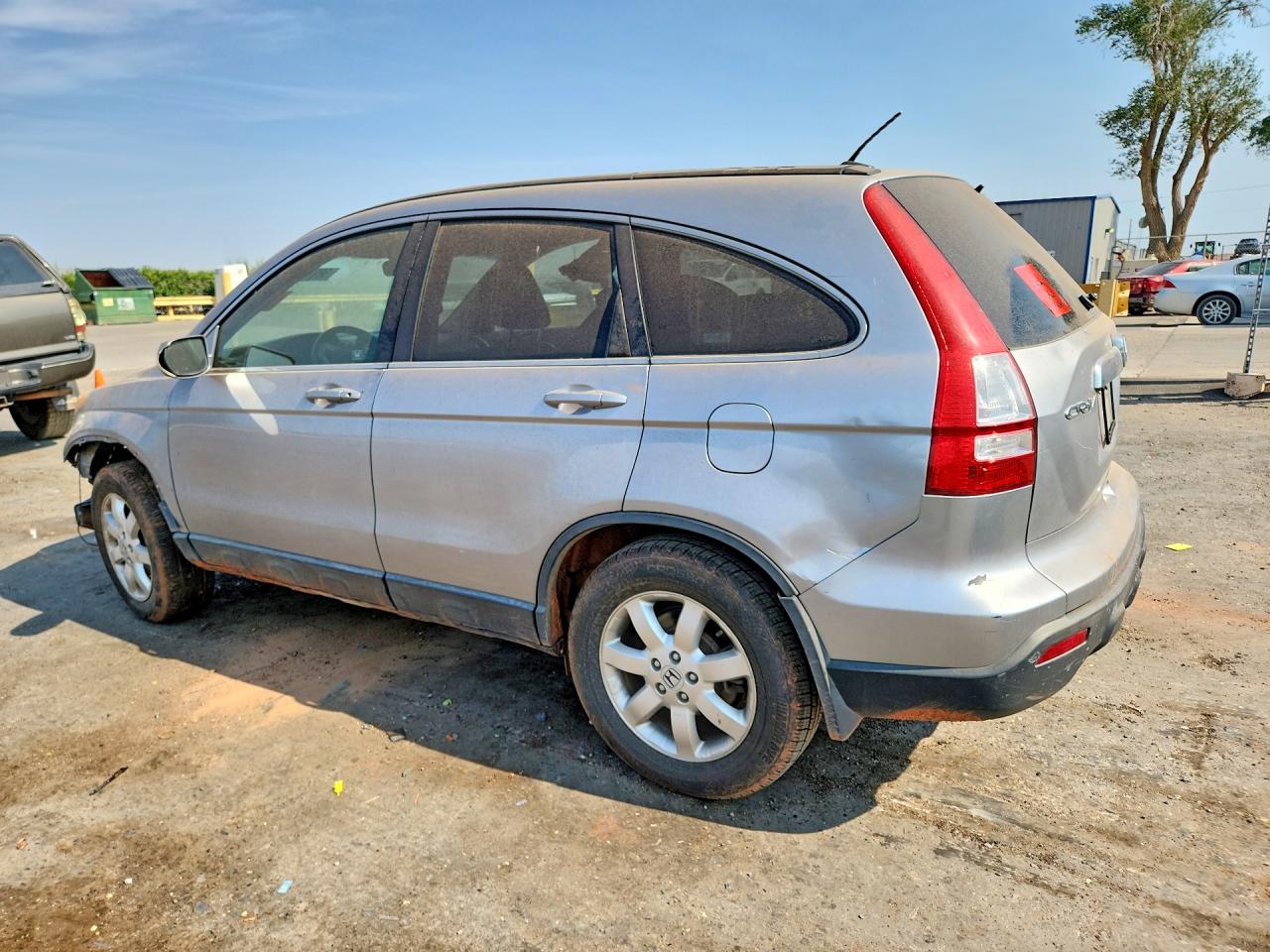 2007 Honda Cr-v Exl Silver vin: JHLRE48757C122561