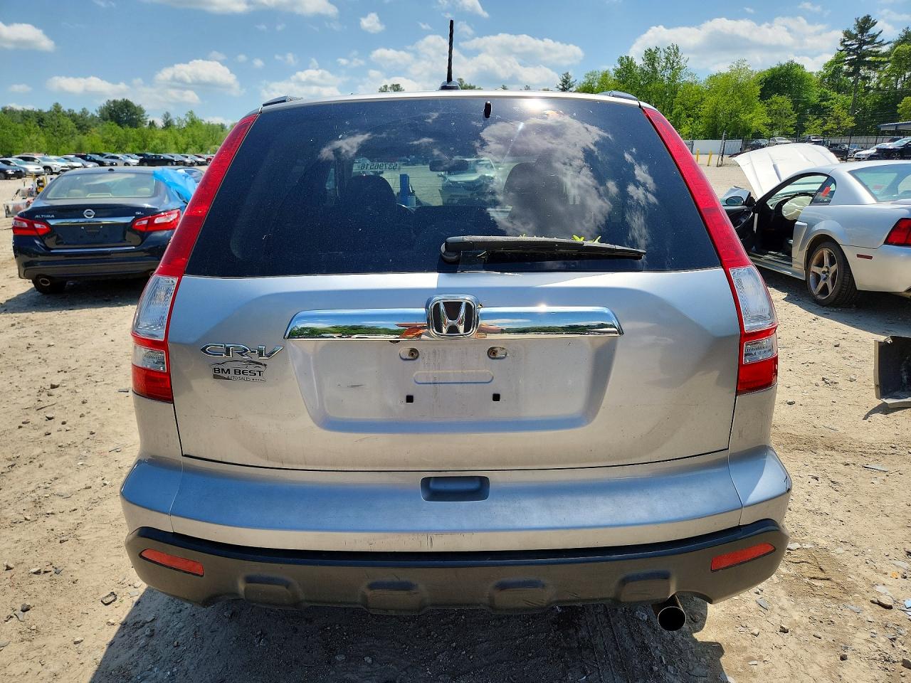 2008 Honda Cr-v Exl Silver vin: JHLRE48758C019092