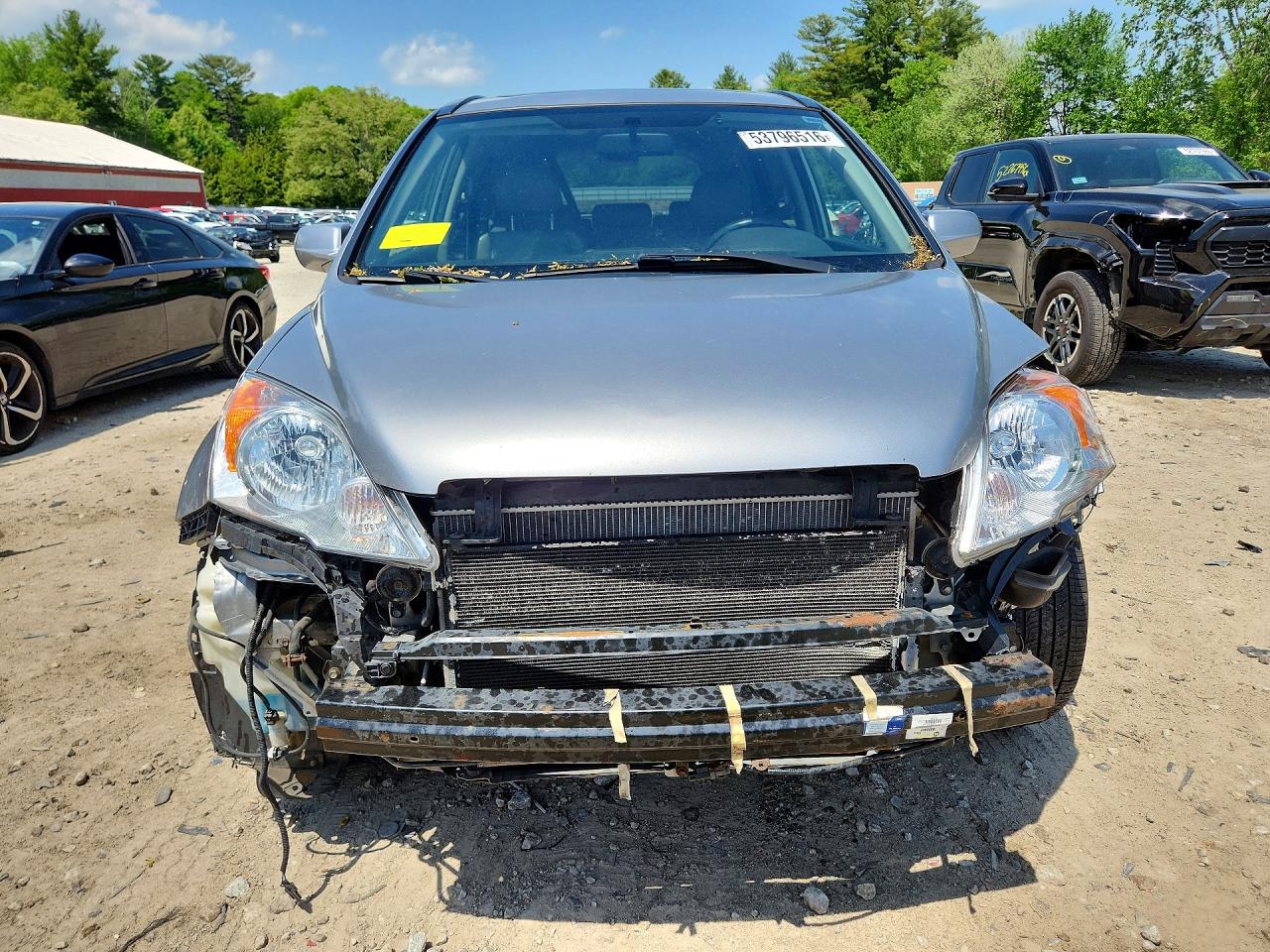 2008 Honda Cr-v Exl Silver vin: JHLRE48758C019092