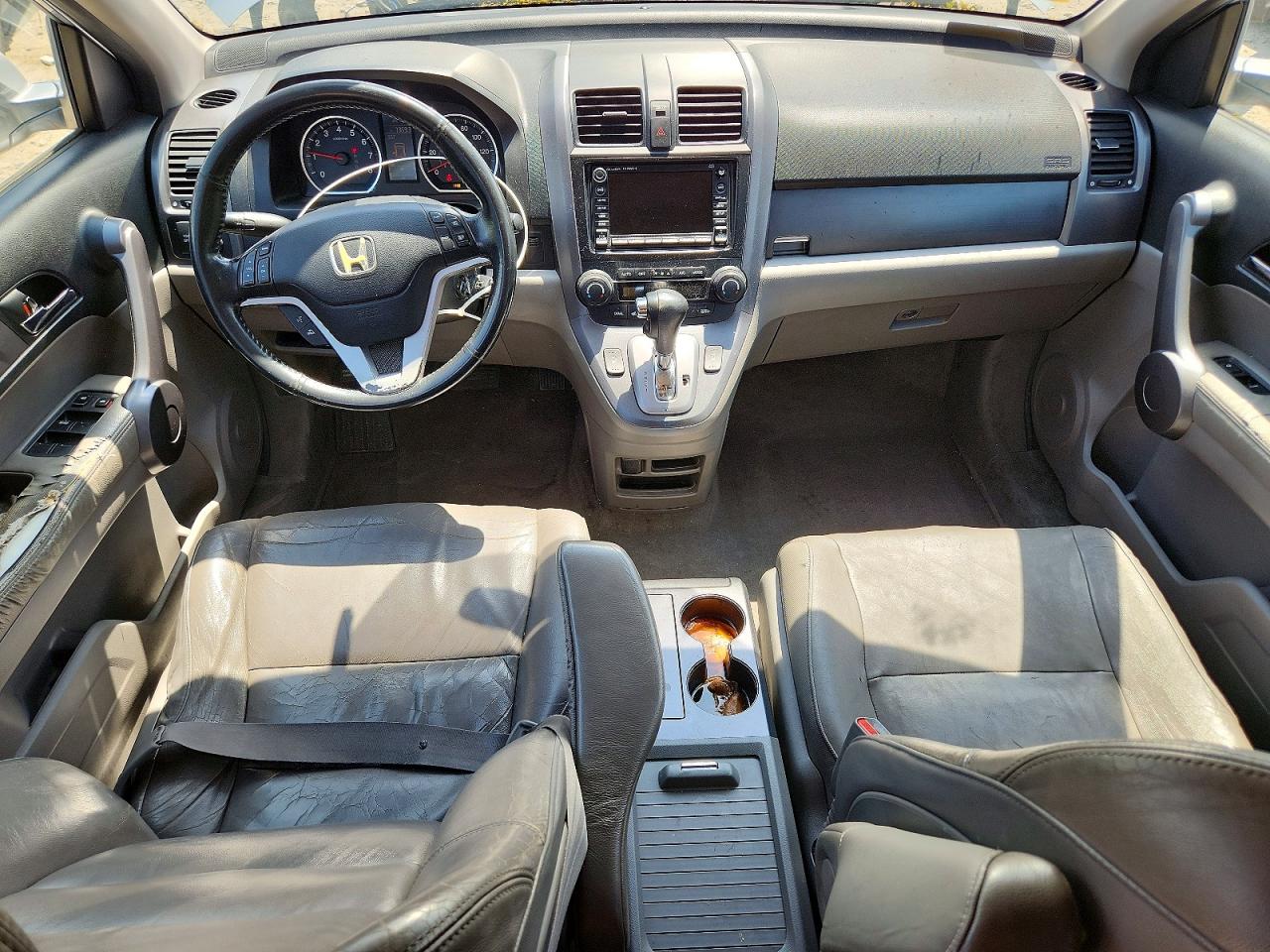2008 Honda Cr-v Exl Silver vin: JHLRE48758C019092
