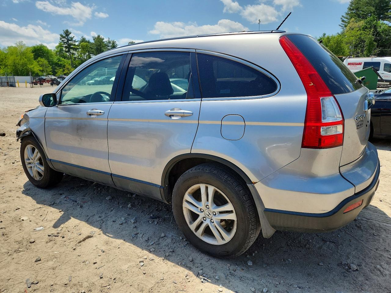 2008 Honda Cr-v Exl Silver vin: JHLRE48758C019092