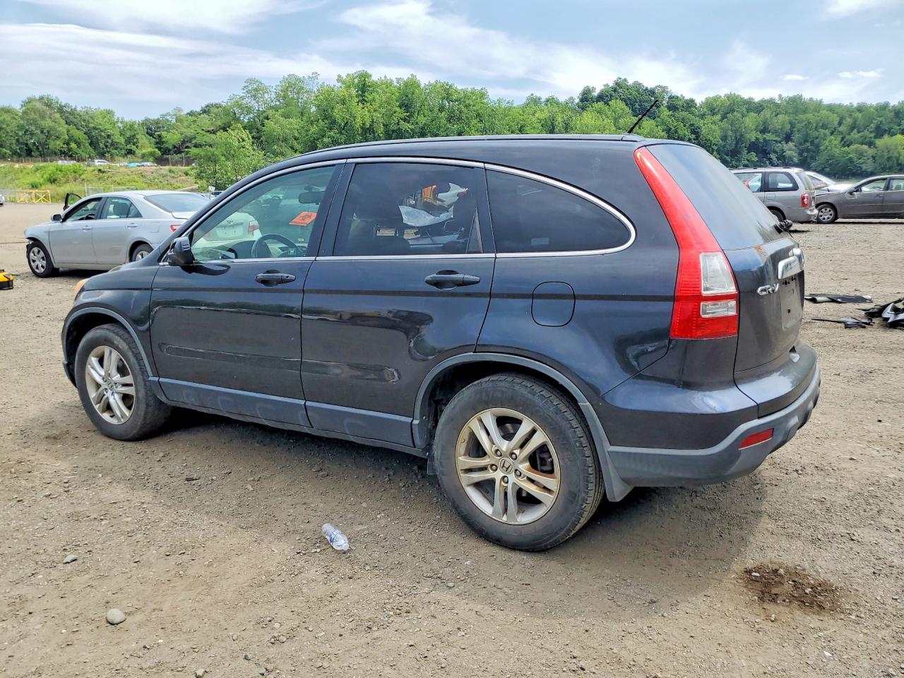 2008 Honda Cr-v Exl Black vin: JHLRE48758C020405