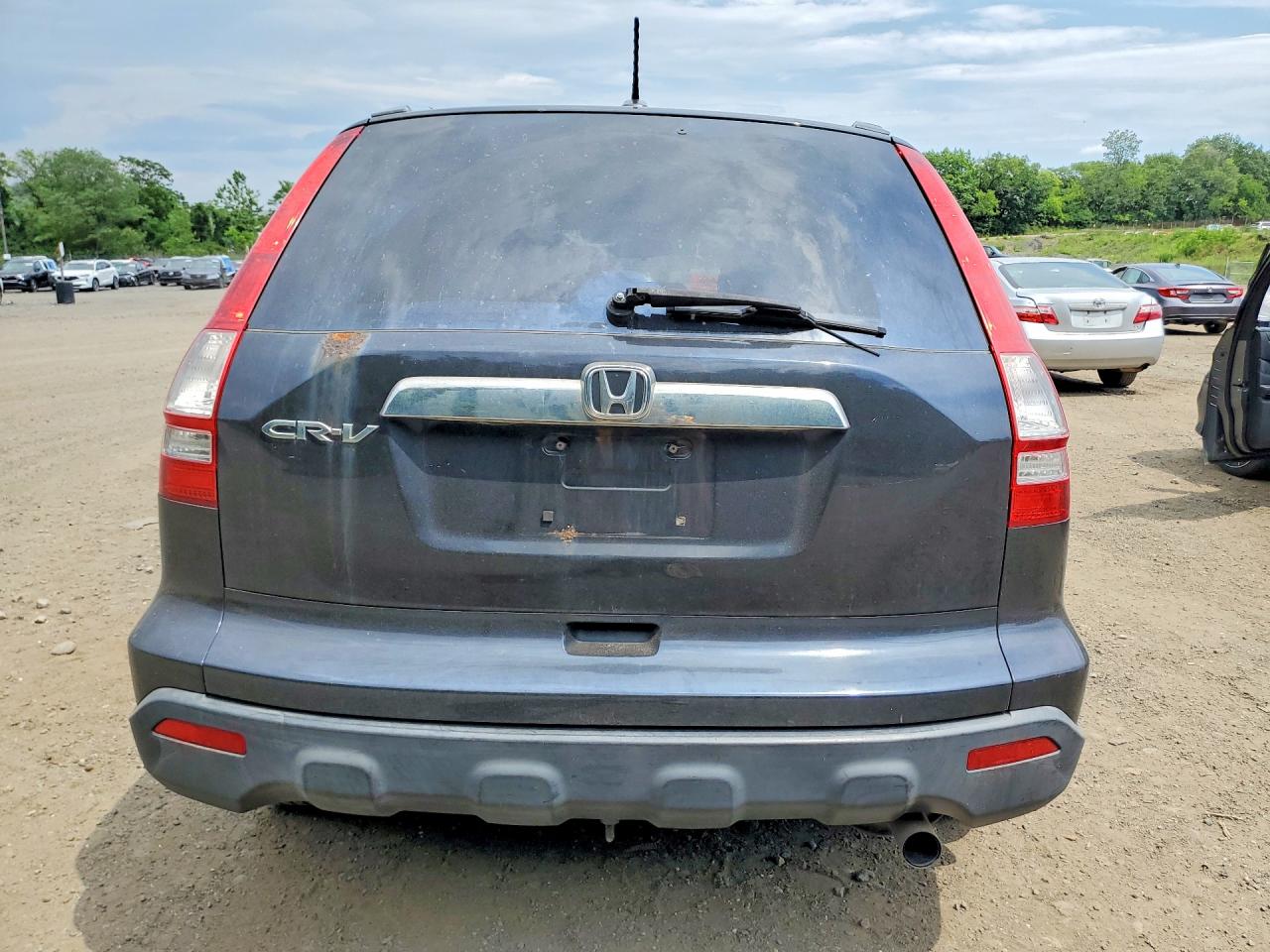 2008 Honda Cr-v Exl Black vin: JHLRE48758C020405