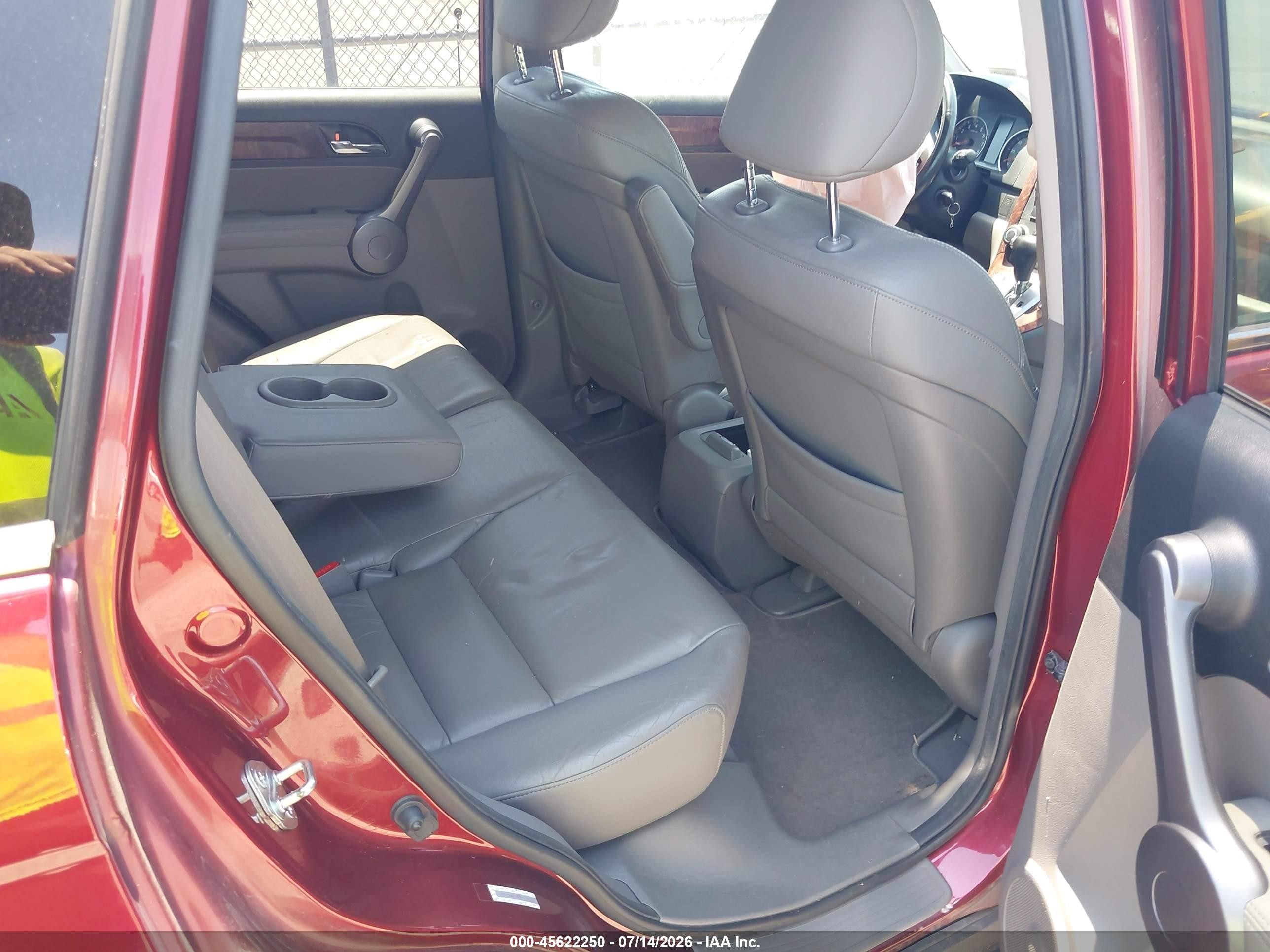 2008 Honda Cr-v Ex-l Red vin: JHLRE48758C021053