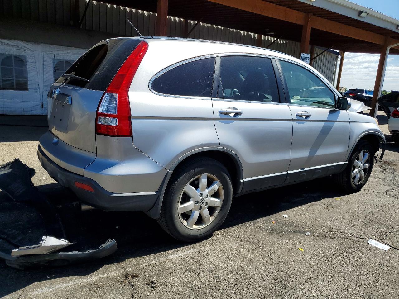 2008 Honda Cr-v Exl Silver vin: JHLRE48758C034028