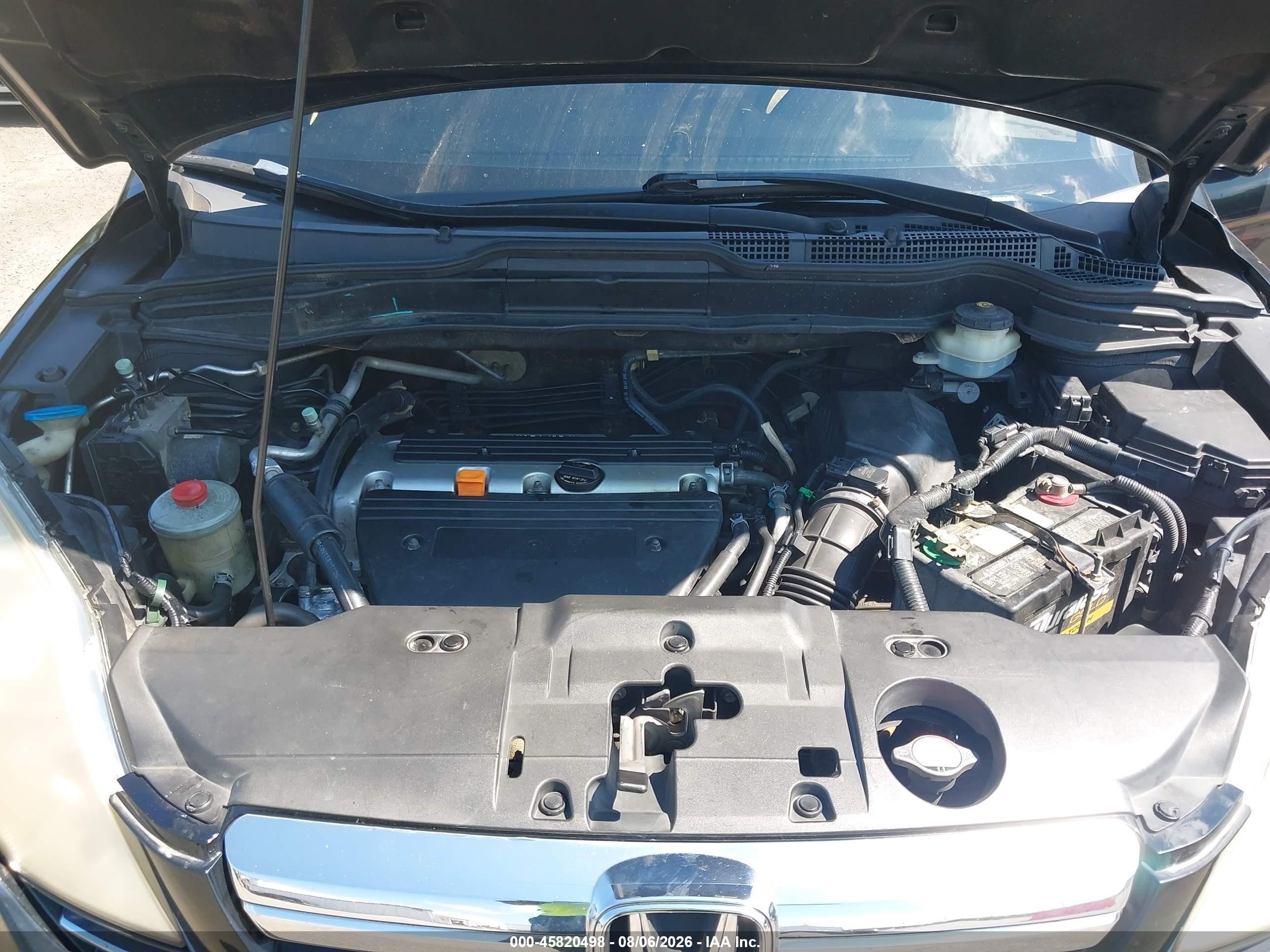 2008 Honda Cr-v Ex-l Черный vin: JHLRE48758C044199