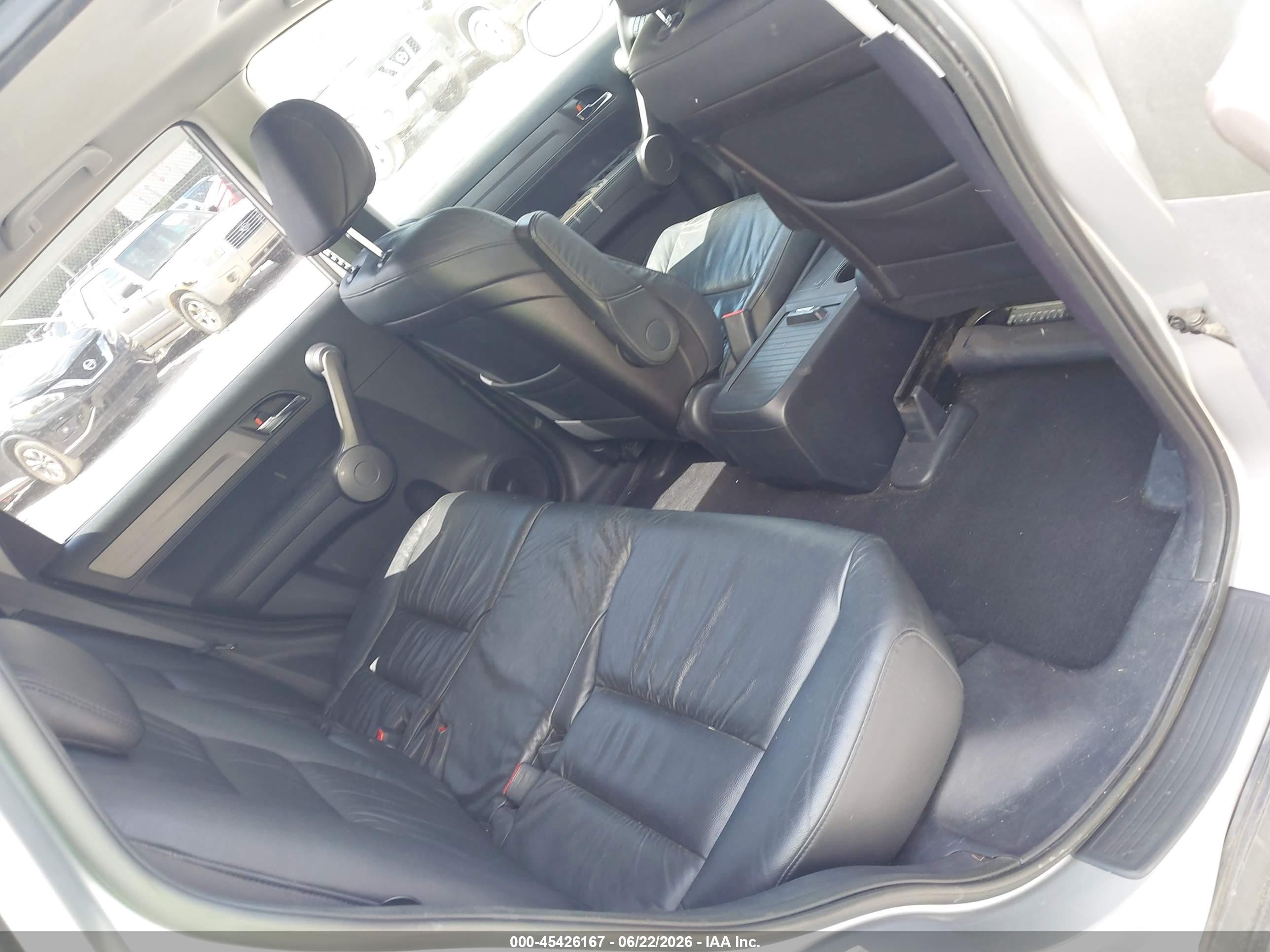 2009 Honda Cr-v Ex-l Silver vin: JHLRE48759C004545
