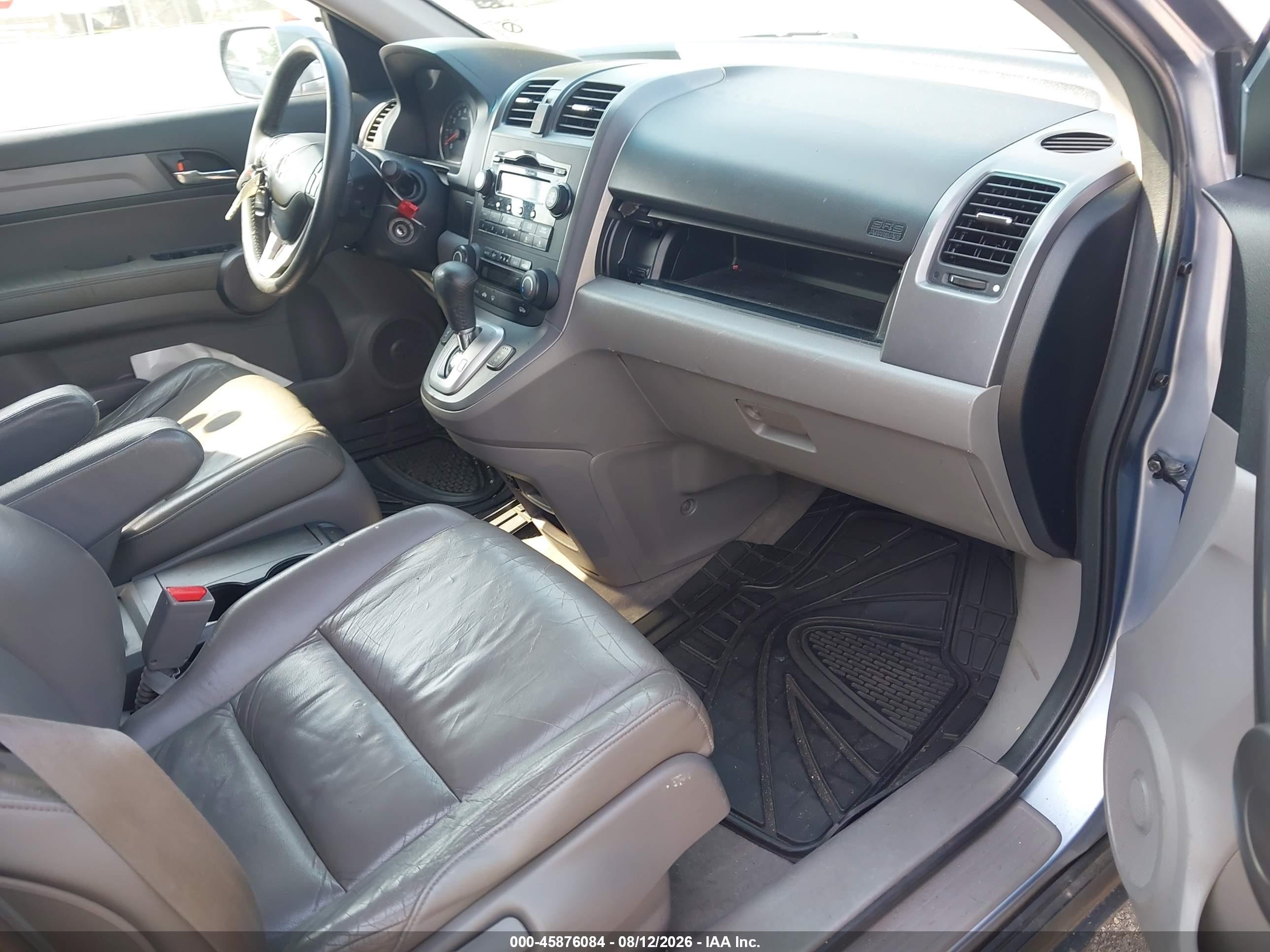 2009 Honda Cr-v Ex-l Blue vin: JHLRE48759C008692