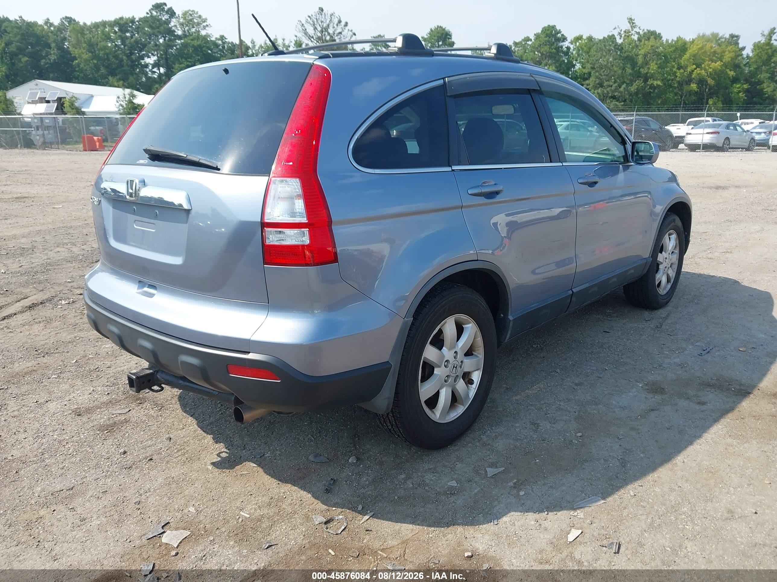 2009 Honda Cr-v Ex-l Blue vin: JHLRE48759C008692