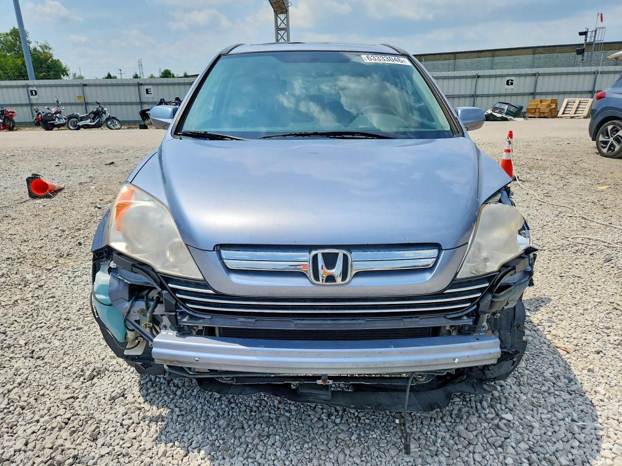2009 Honda Cr-v Exl Blue vin: JHLRE48759C016775
