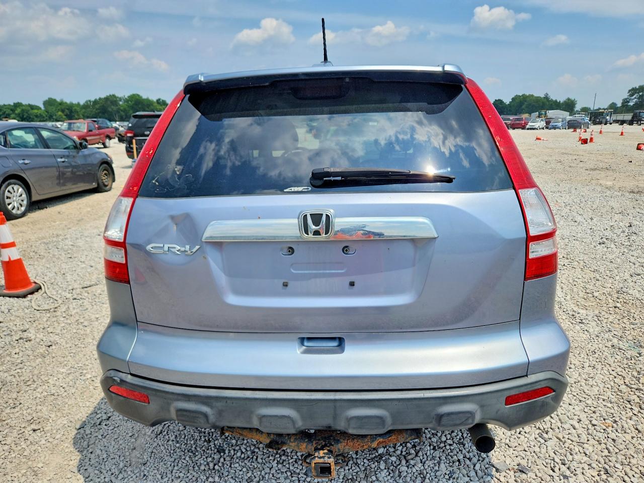 2009 Honda Cr-v Exl Blue vin: JHLRE48759C016775