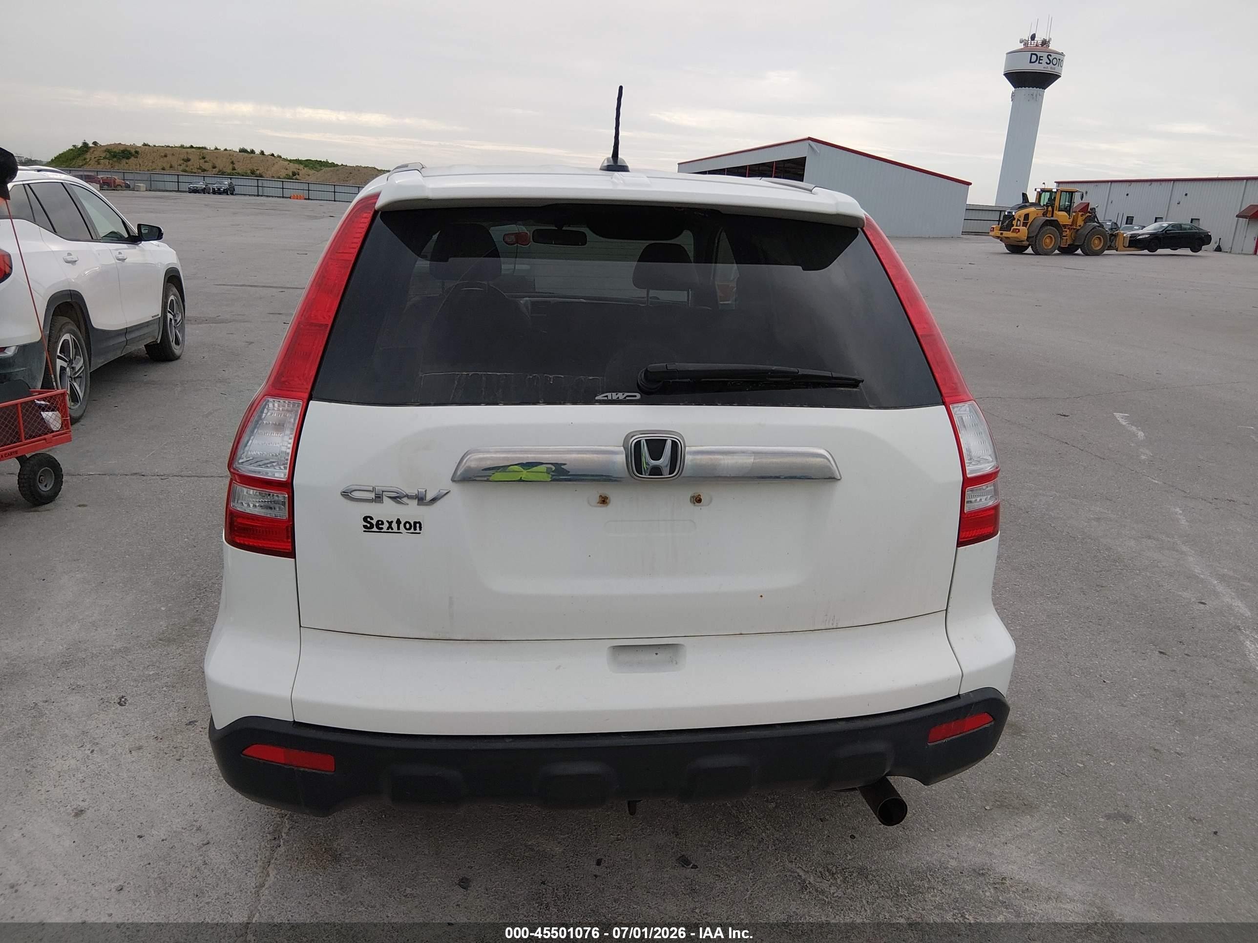 2009 Honda Cr-v Ex-l White vin: JHLRE48759C019577