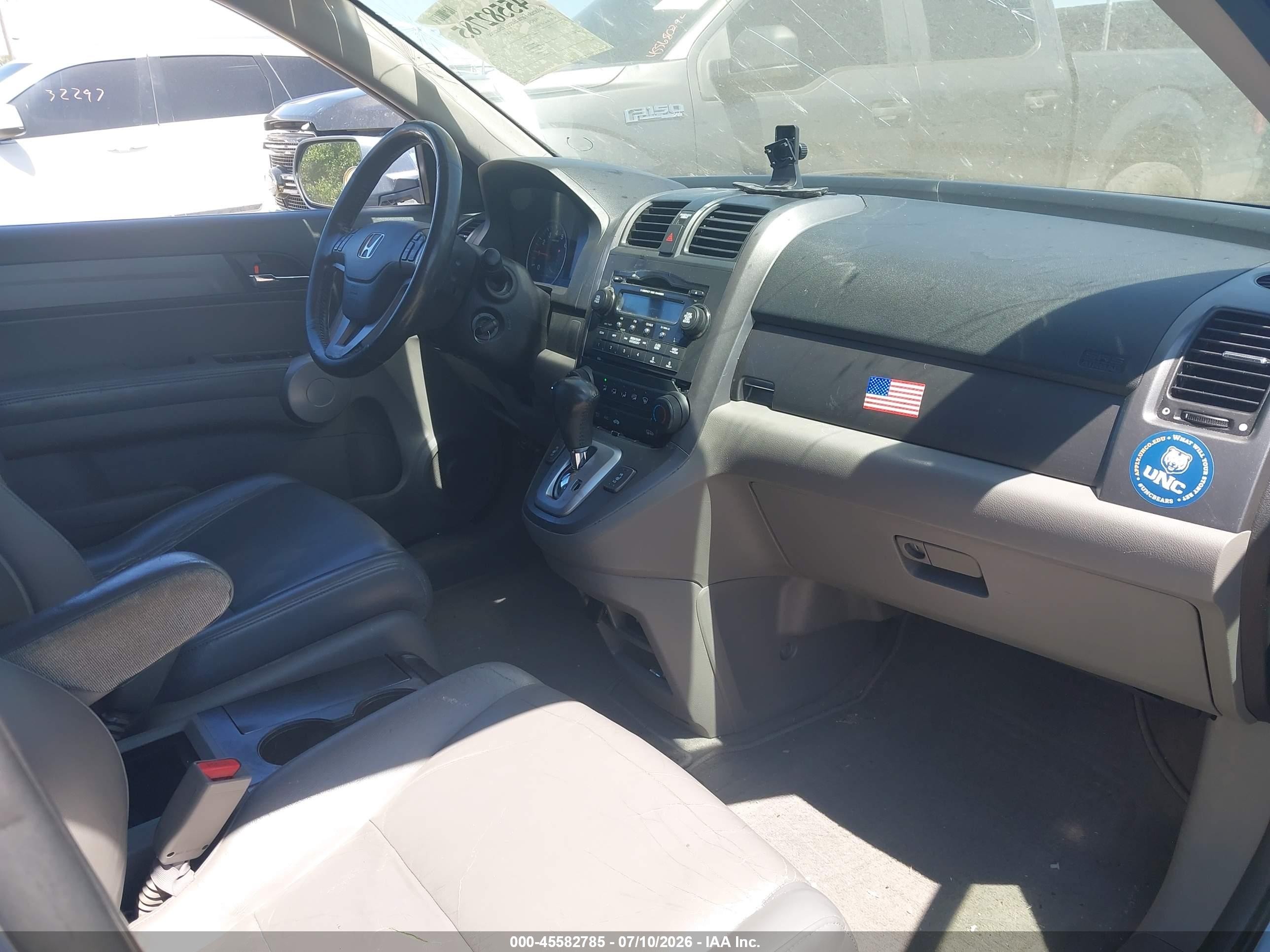 2007 Honda Cr-v Ex-l Silver vin: JHLRE48767C002011