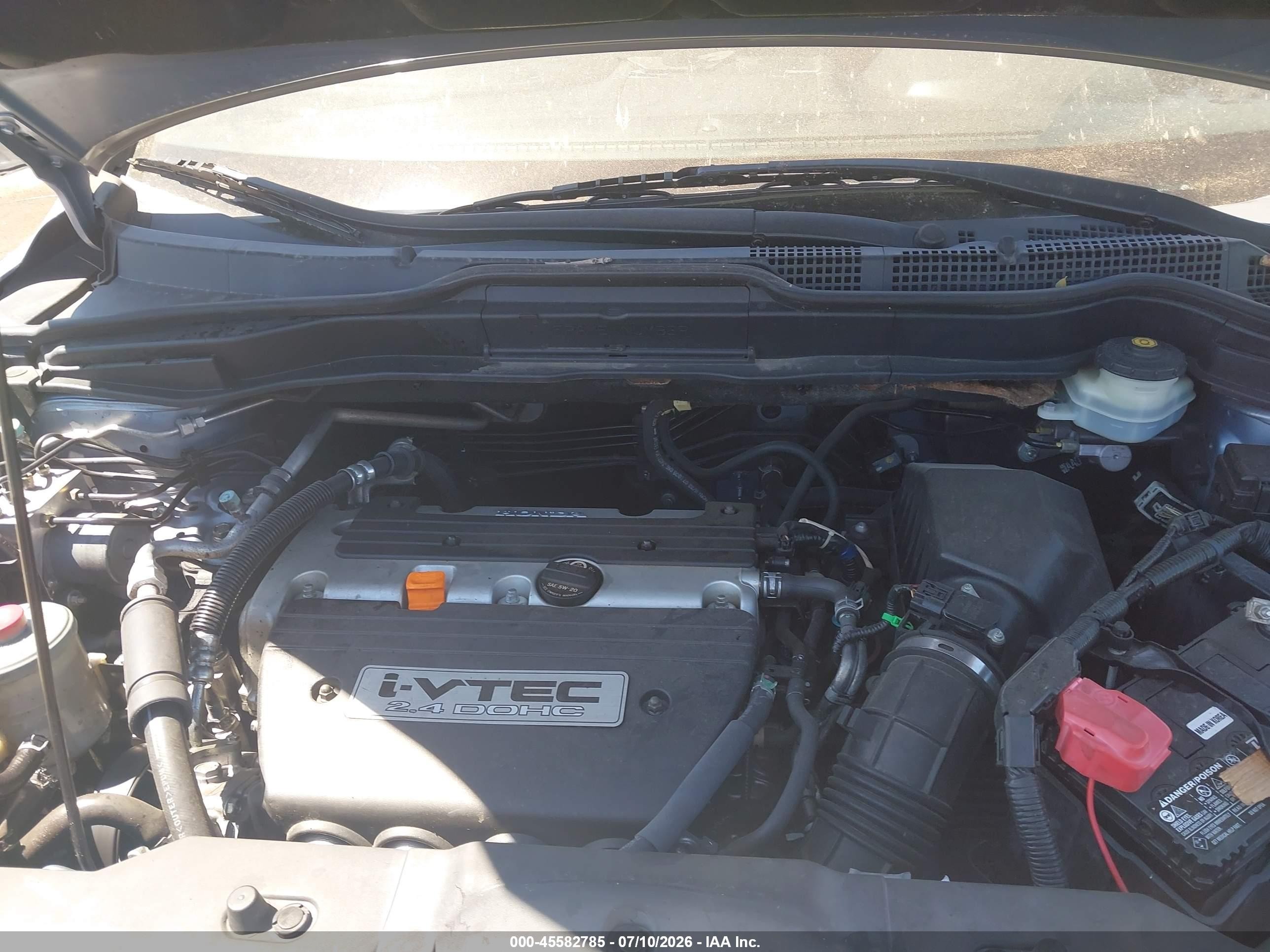 2007 Honda Cr-v Ex-l Silver vin: JHLRE48767C002011