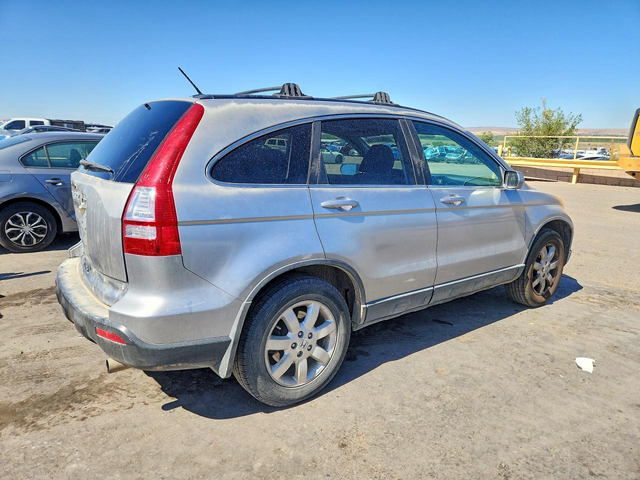 2007 Honda Cr-v Exl Silver vin: JHLRE48767C007967