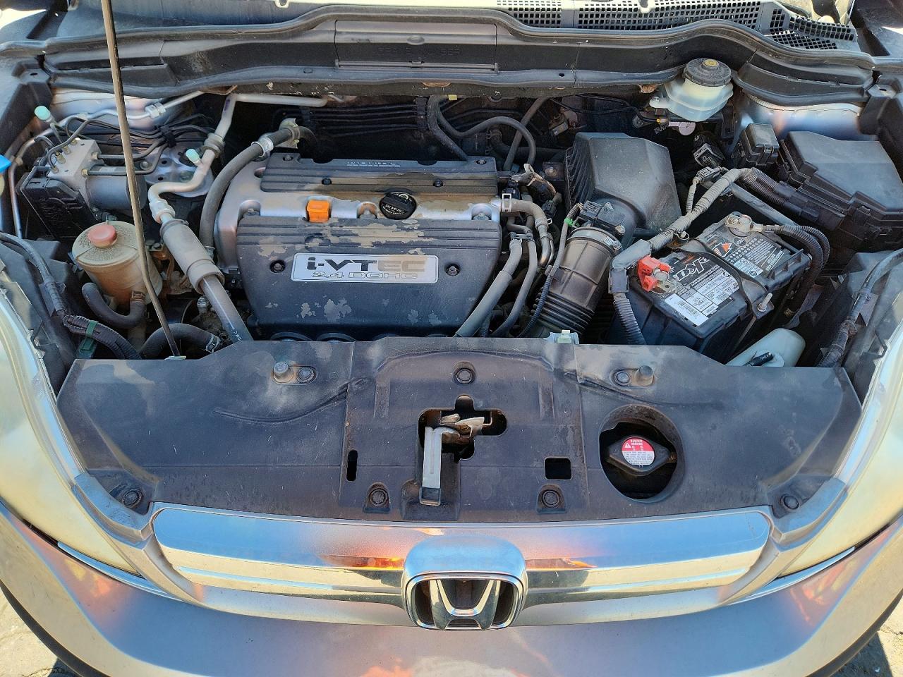2007 Honda Cr-v Exl Silver vin: JHLRE48767C007967