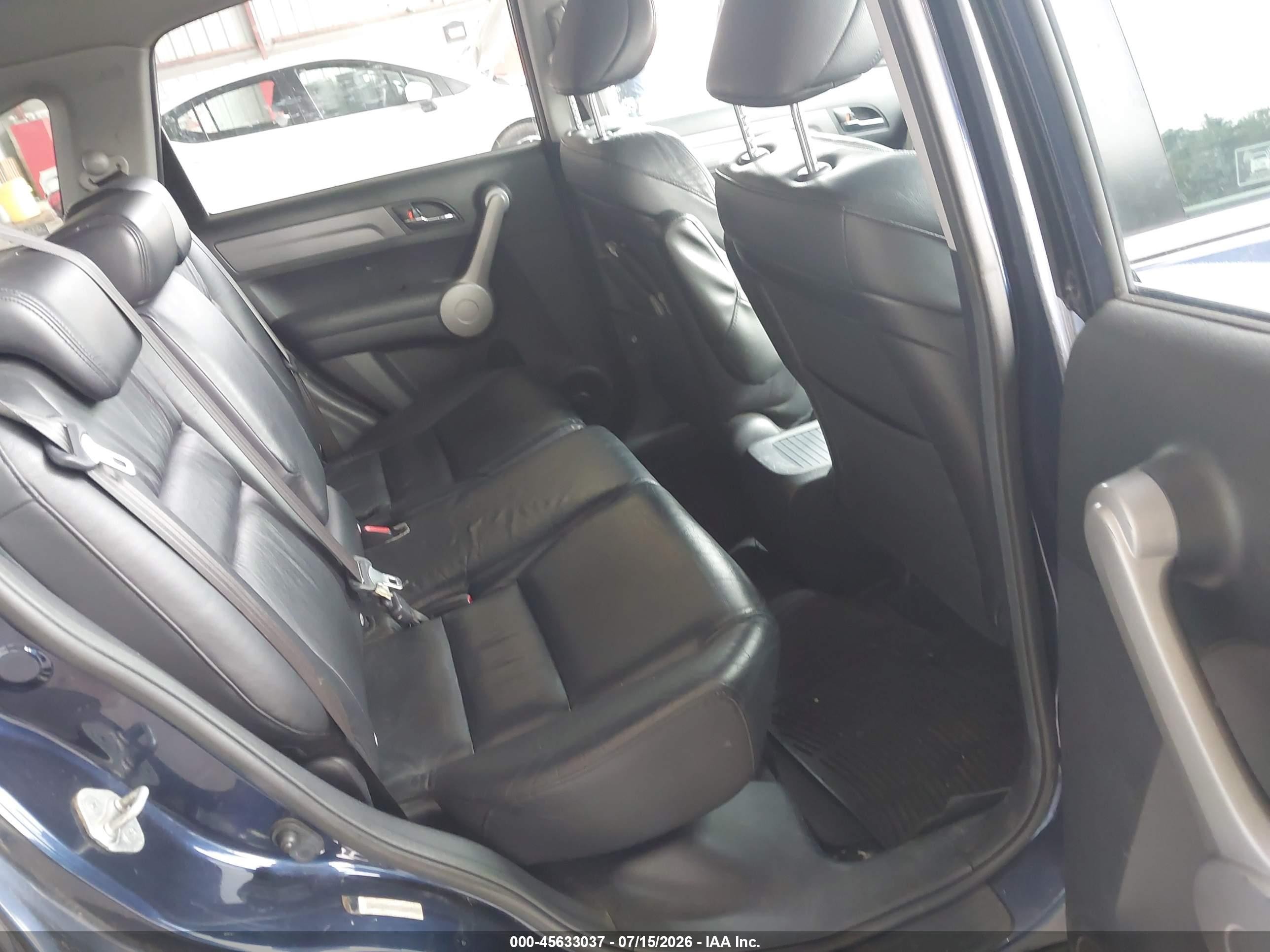 2007 Honda Cr-v Ex-l Blue vin: JHLRE48767C008505