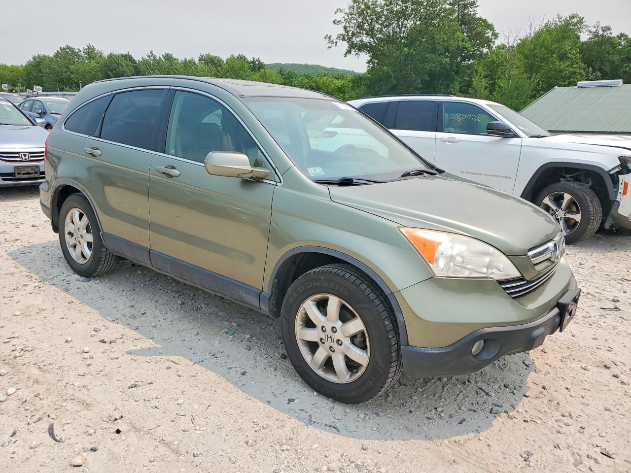 2007 Honda Cr-v Exl Green vin: JHLRE48767C017530