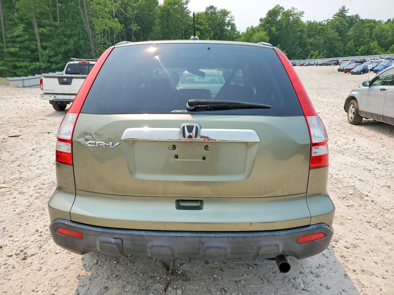 2007 Honda Cr-v Exl Green vin: JHLRE48767C017530