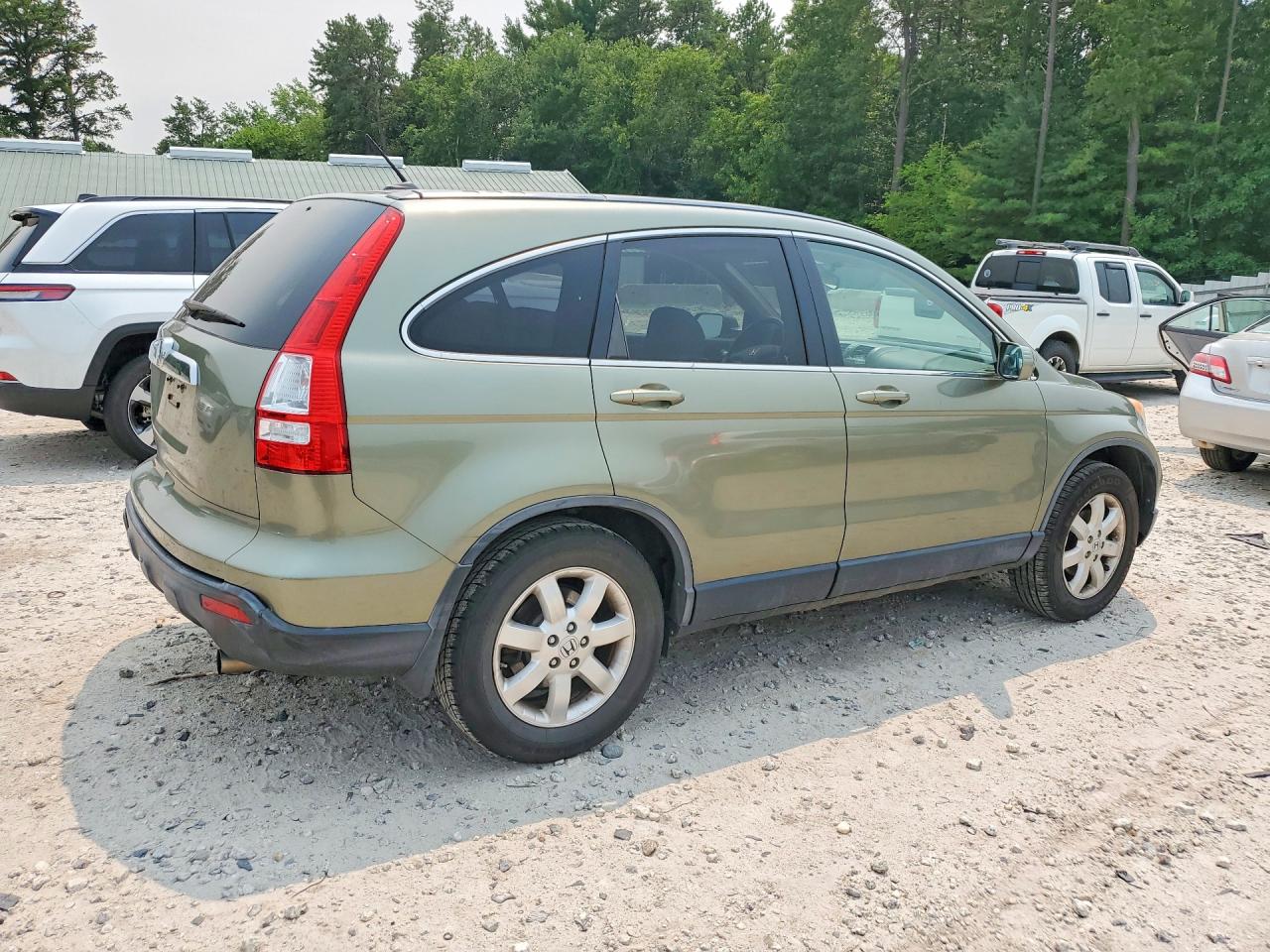 2007 Honda Cr-v Exl Green vin: JHLRE48767C017530