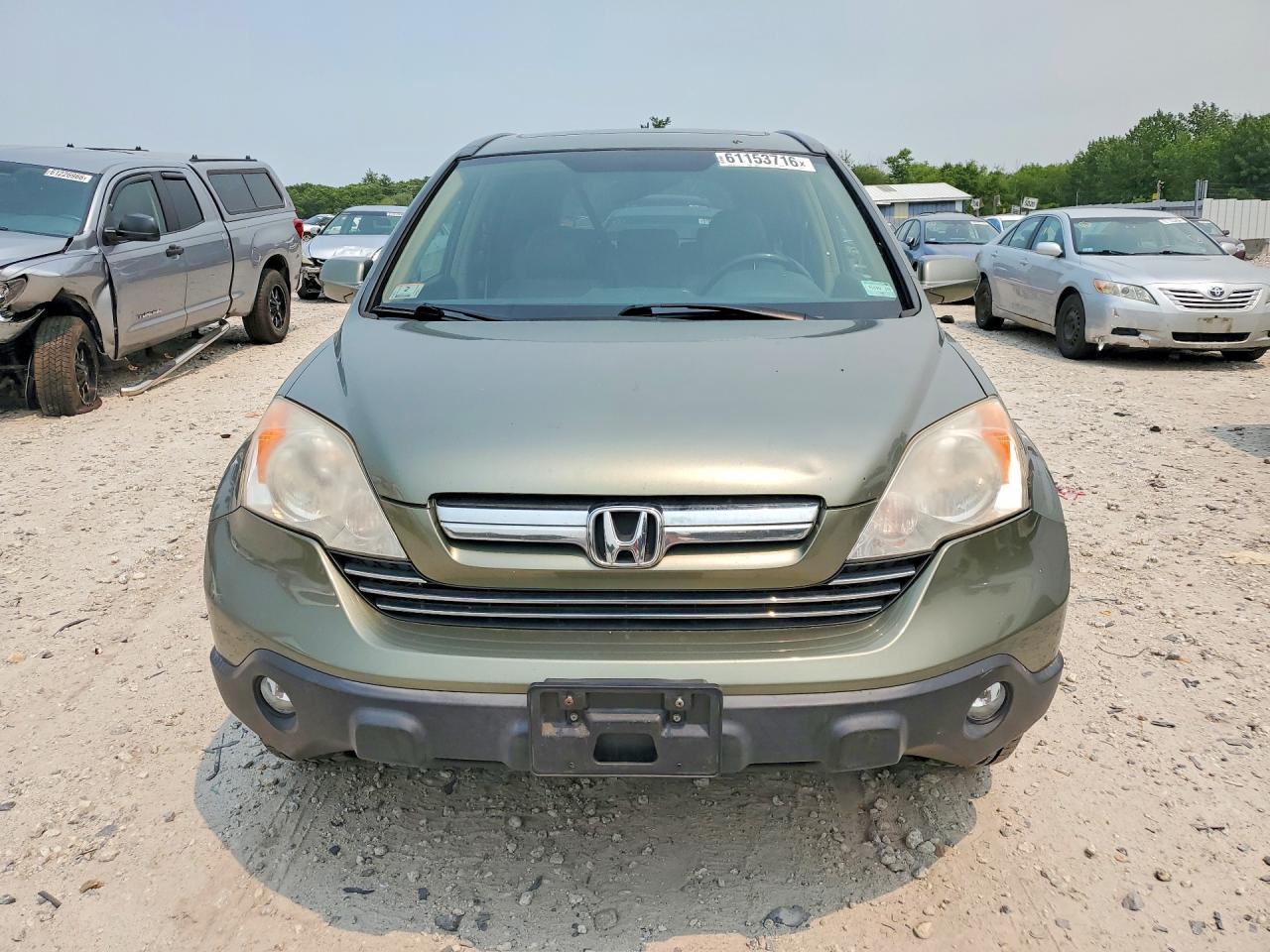 2007 Honda Cr-v Exl Green vin: JHLRE48767C017530