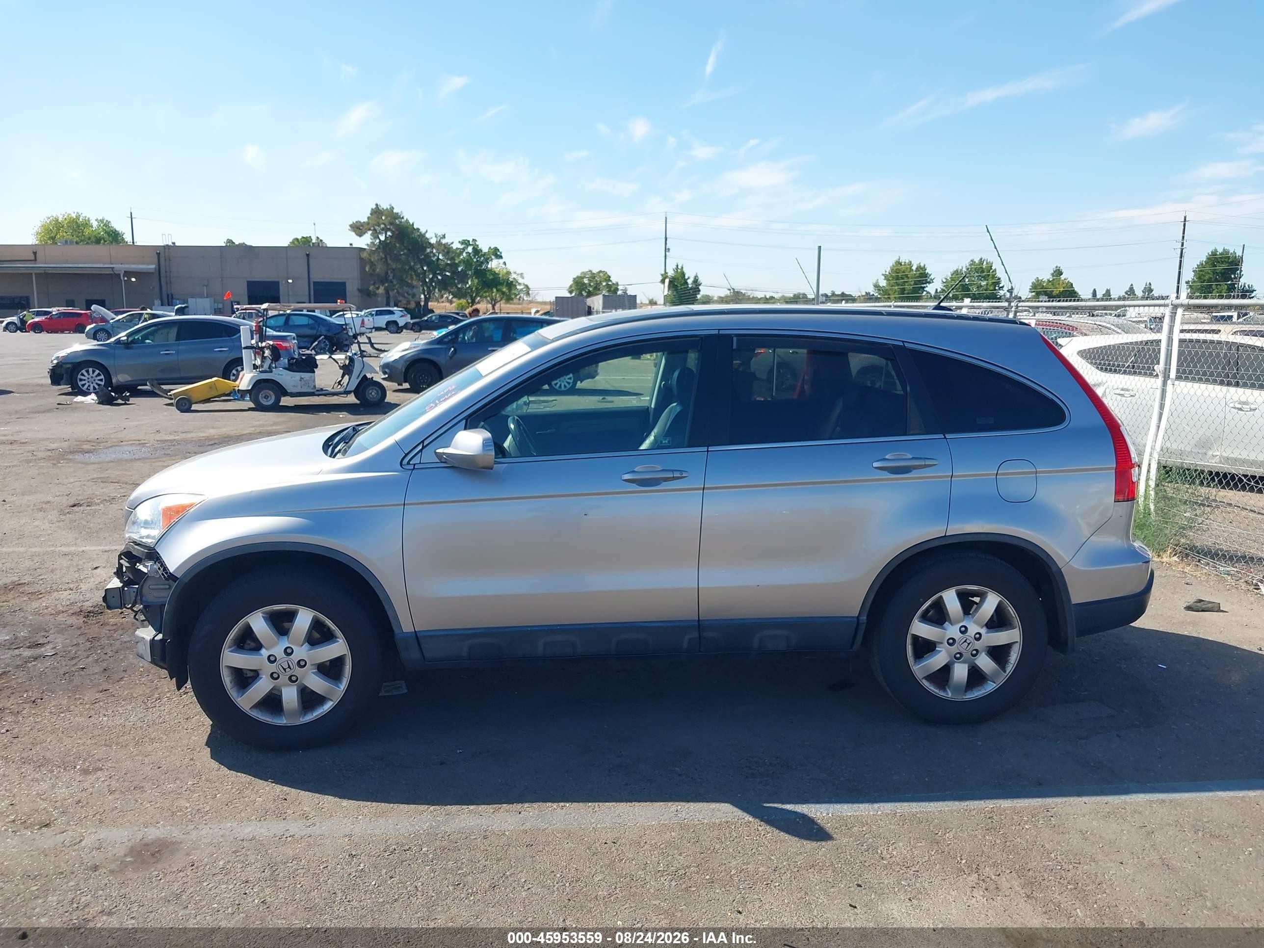2007 Honda Cr-v Ex-l Gray vin: JHLRE48767C035056